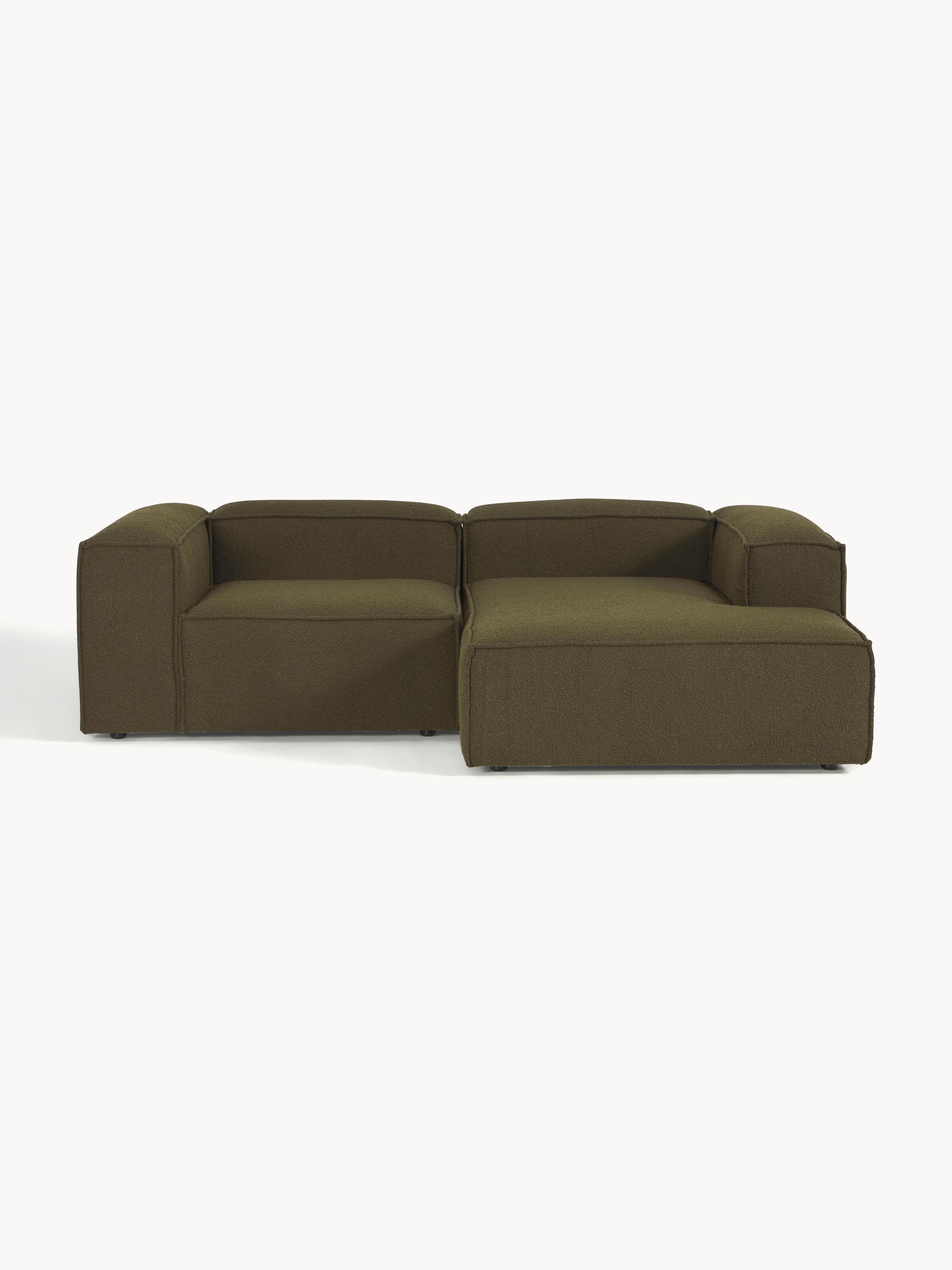 Lennon Bouclé Modular Corner Sofa (3-seater)
