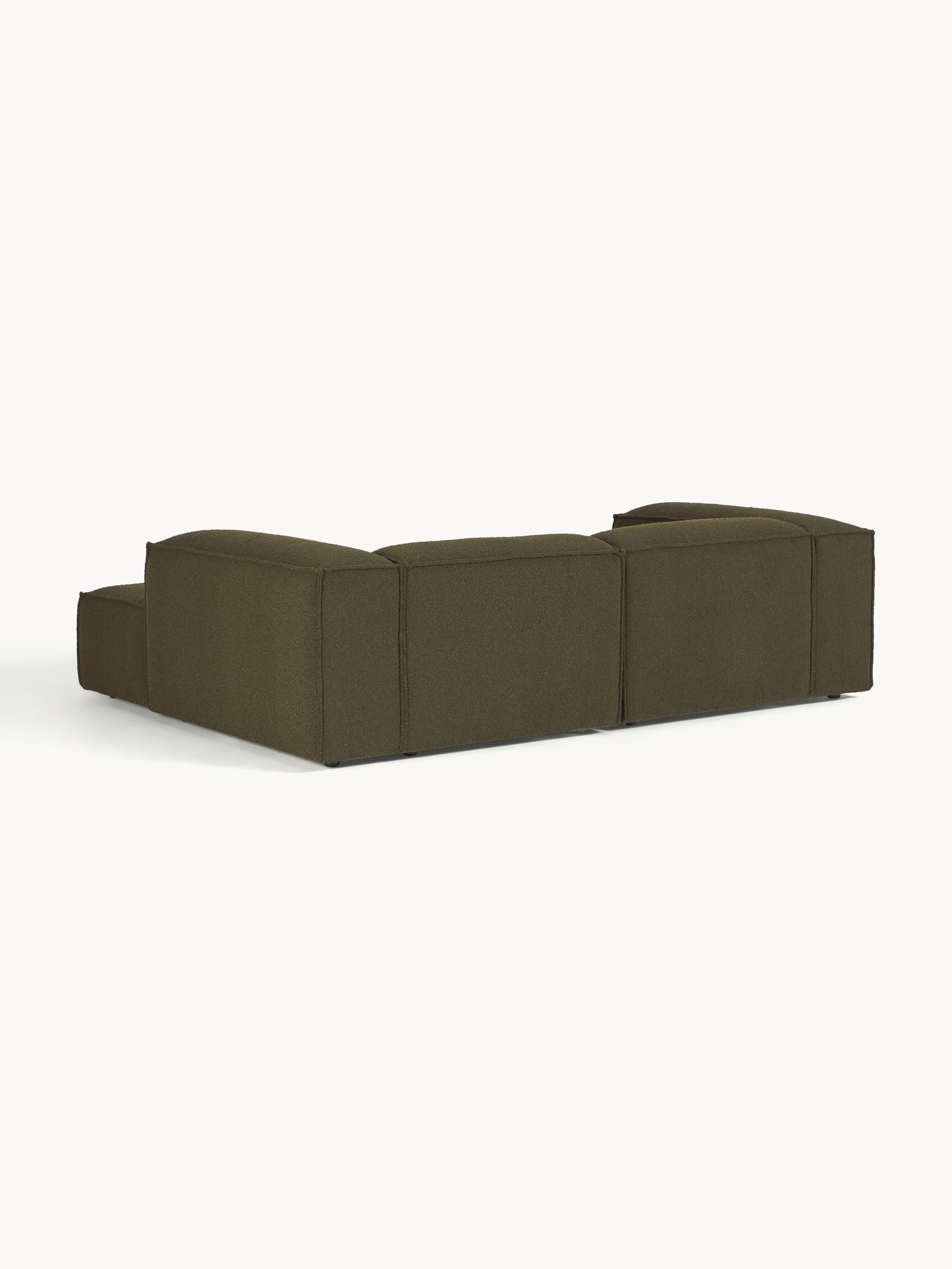 Lennon Bouclé Modular Corner Sofa (3-seater)