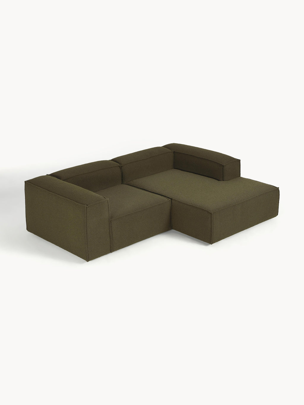 Lennon Bouclé Modular Corner Sofa (3-seater)