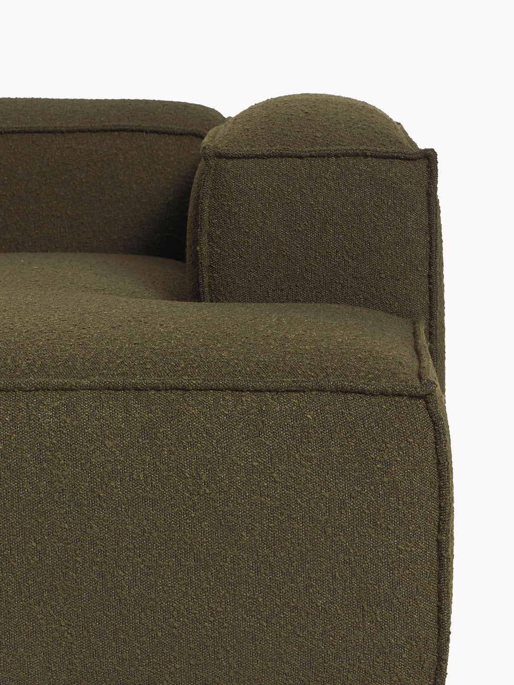Lennon Bouclé Modular Corner Sofa (3-seater)