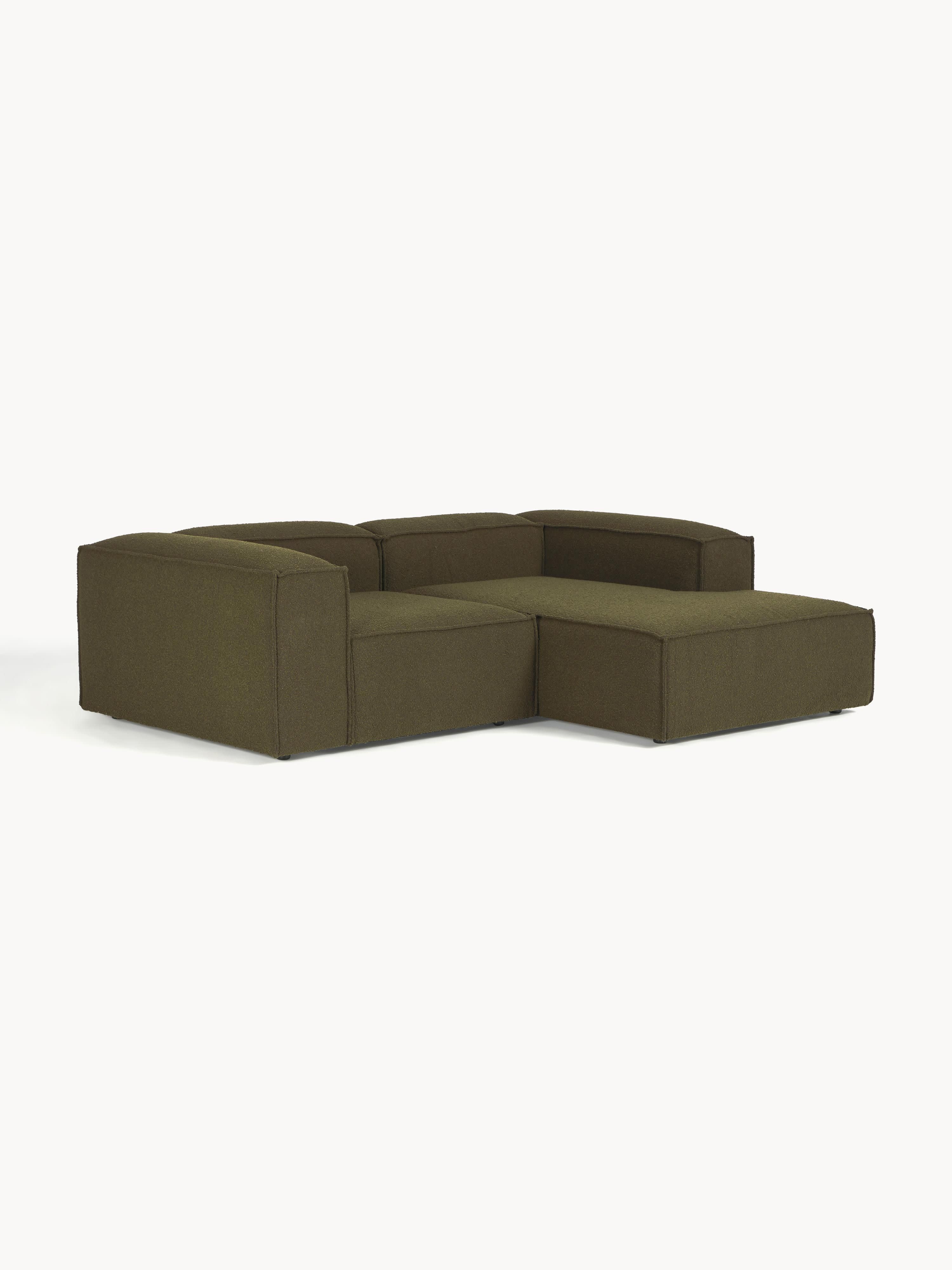 Lennon Bouclé Modular Corner Sofa (3-seater)