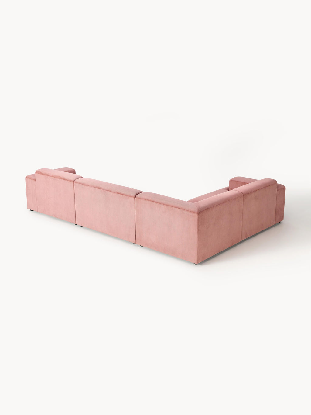 Melva Large Corduroy Corner Sofa (4-seater)