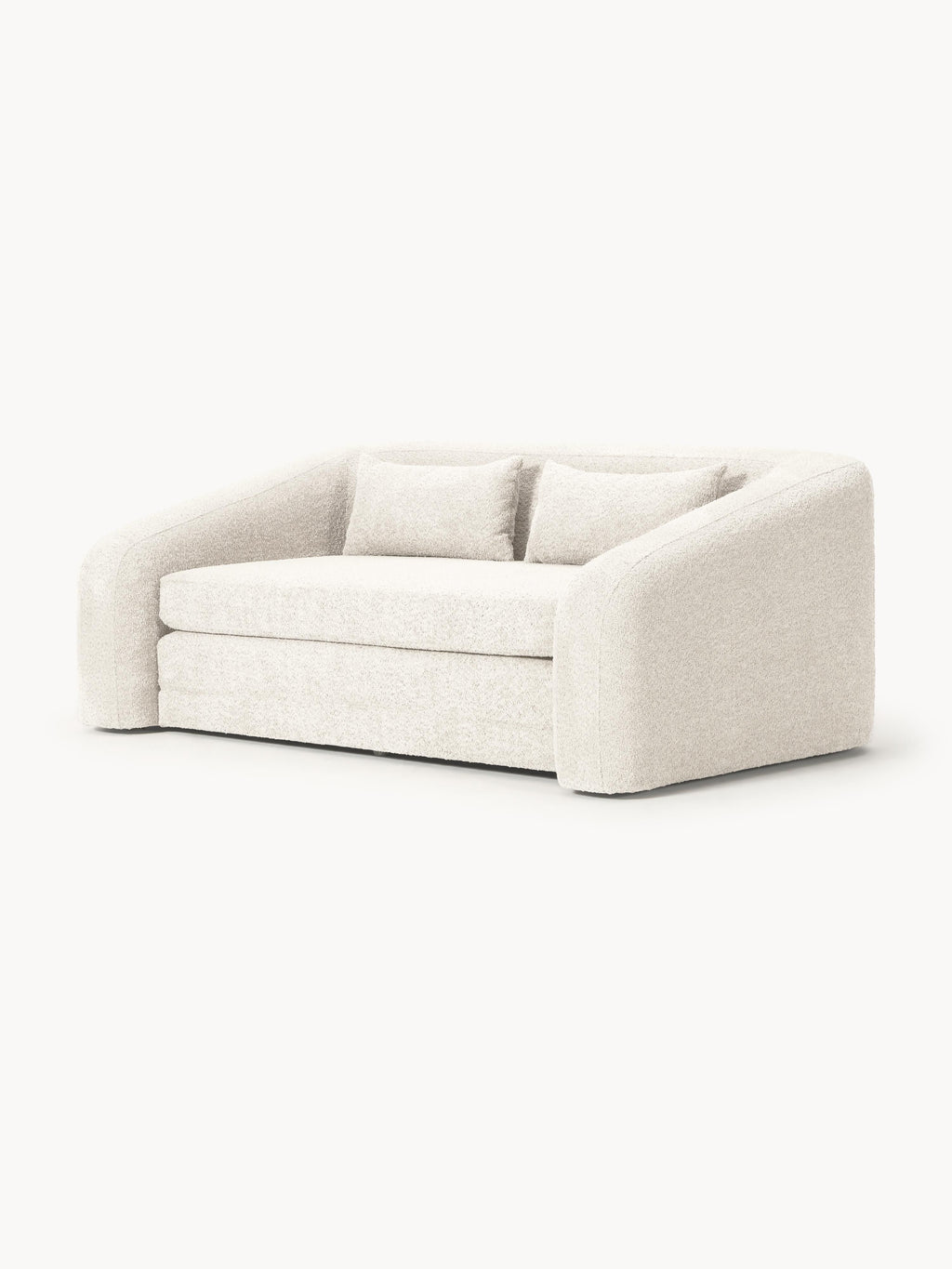 Eliot Teddy Bouclé Sofa Bed (2-seater)