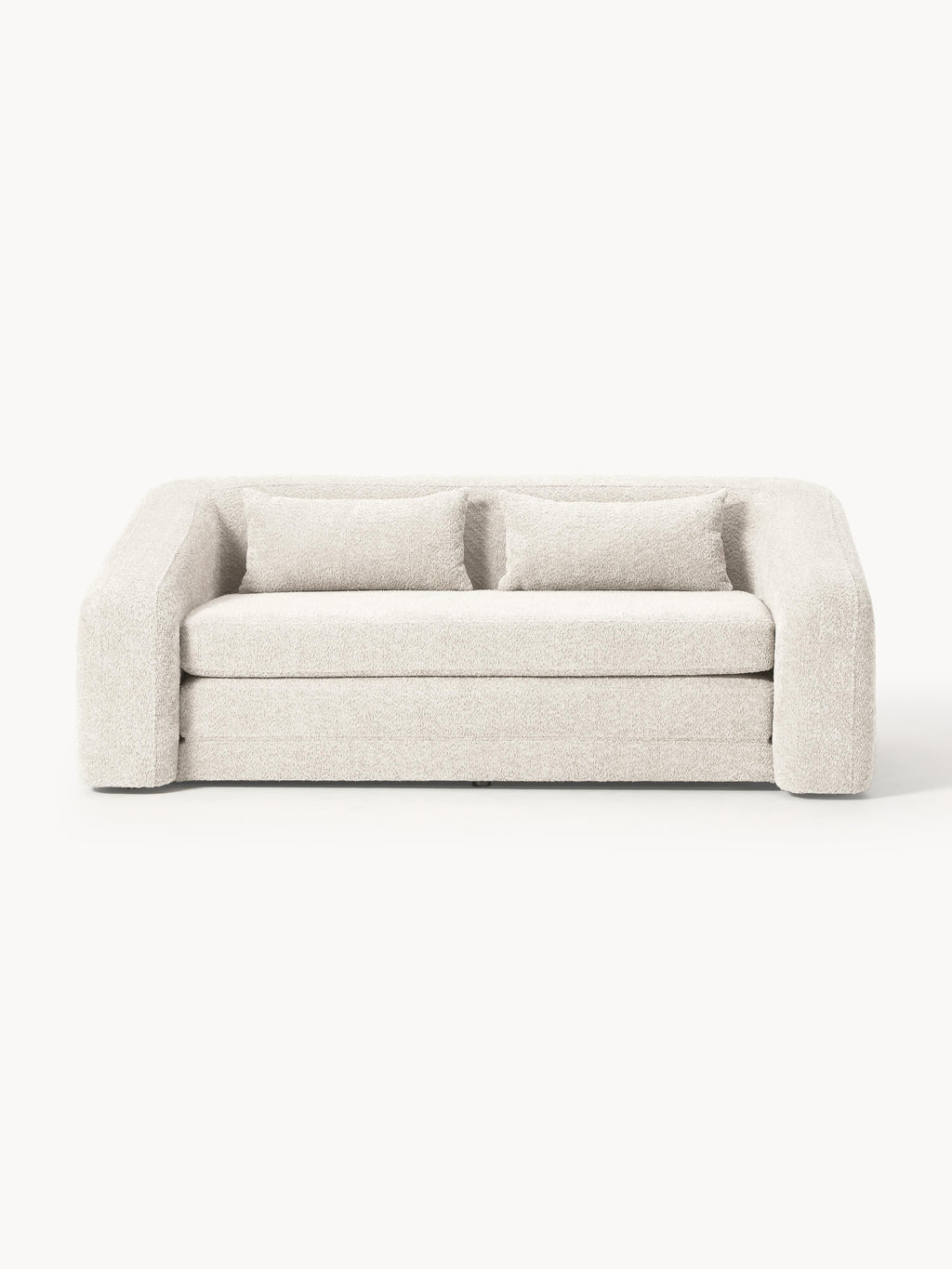 Gallery image 1 - Teddy Bouclé Sofa Bed Eliot (2-seater)