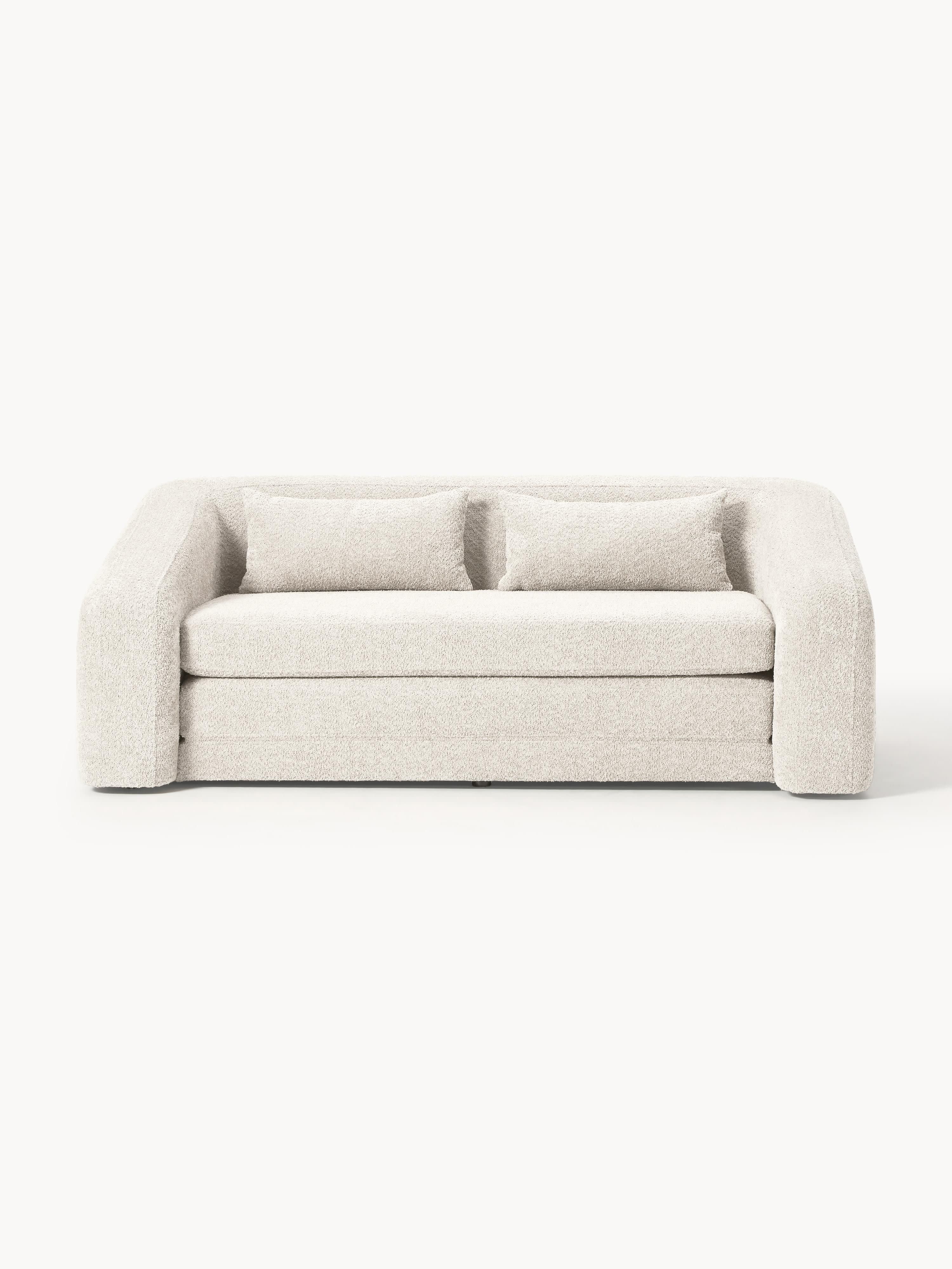 Gallery image 1 - Teddy Bouclé Sofa Bed Eliot (2-seater)