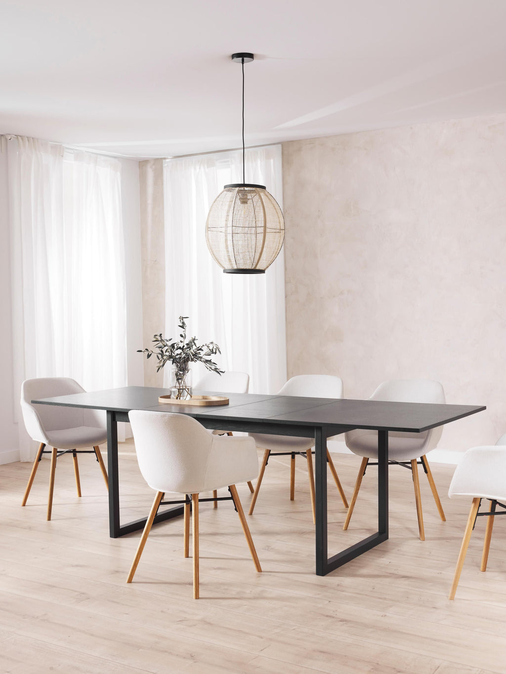 Calla Extendable Dining Table, in various sizes