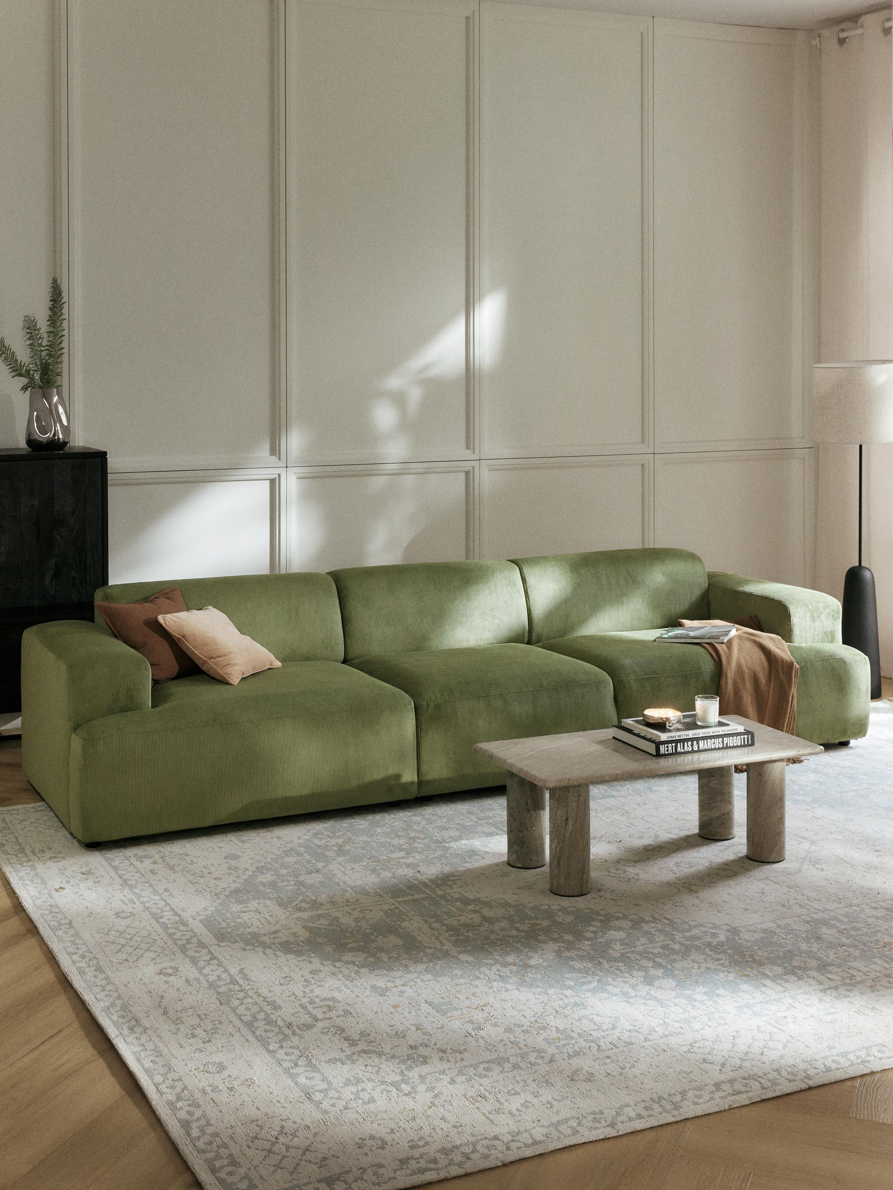 Melva Corduroy Sofa (4-seater)