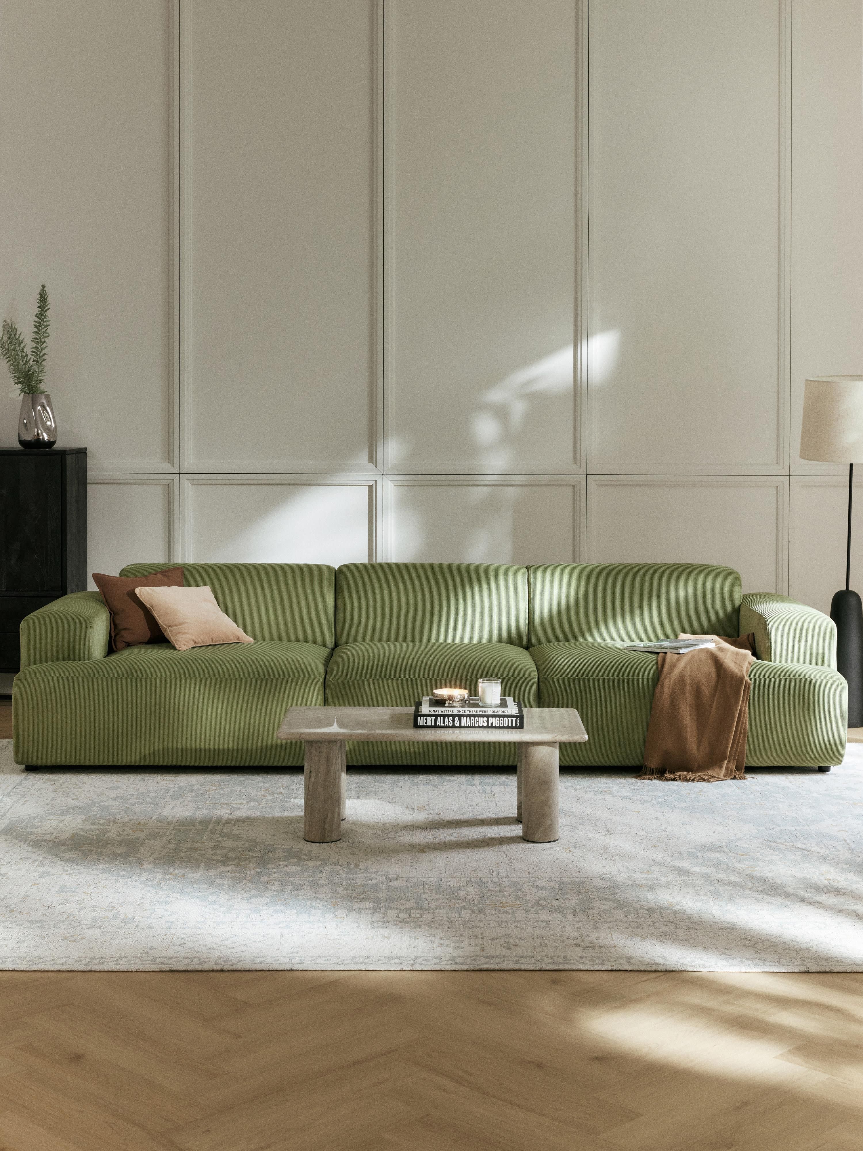 Melva Corduroy Sofa (4-seater)