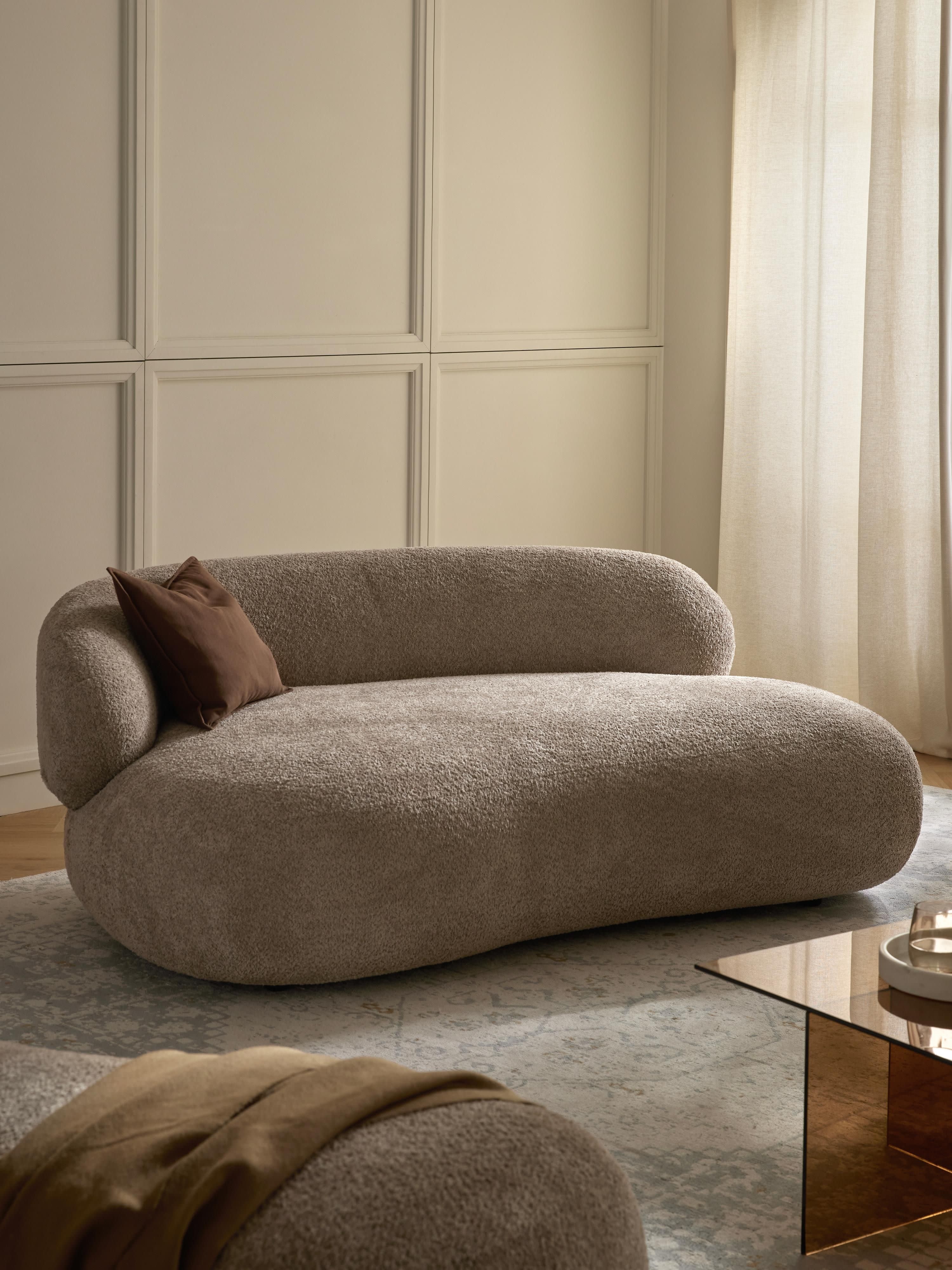 Alba Teddy Bouclé Sofa (2-seater)