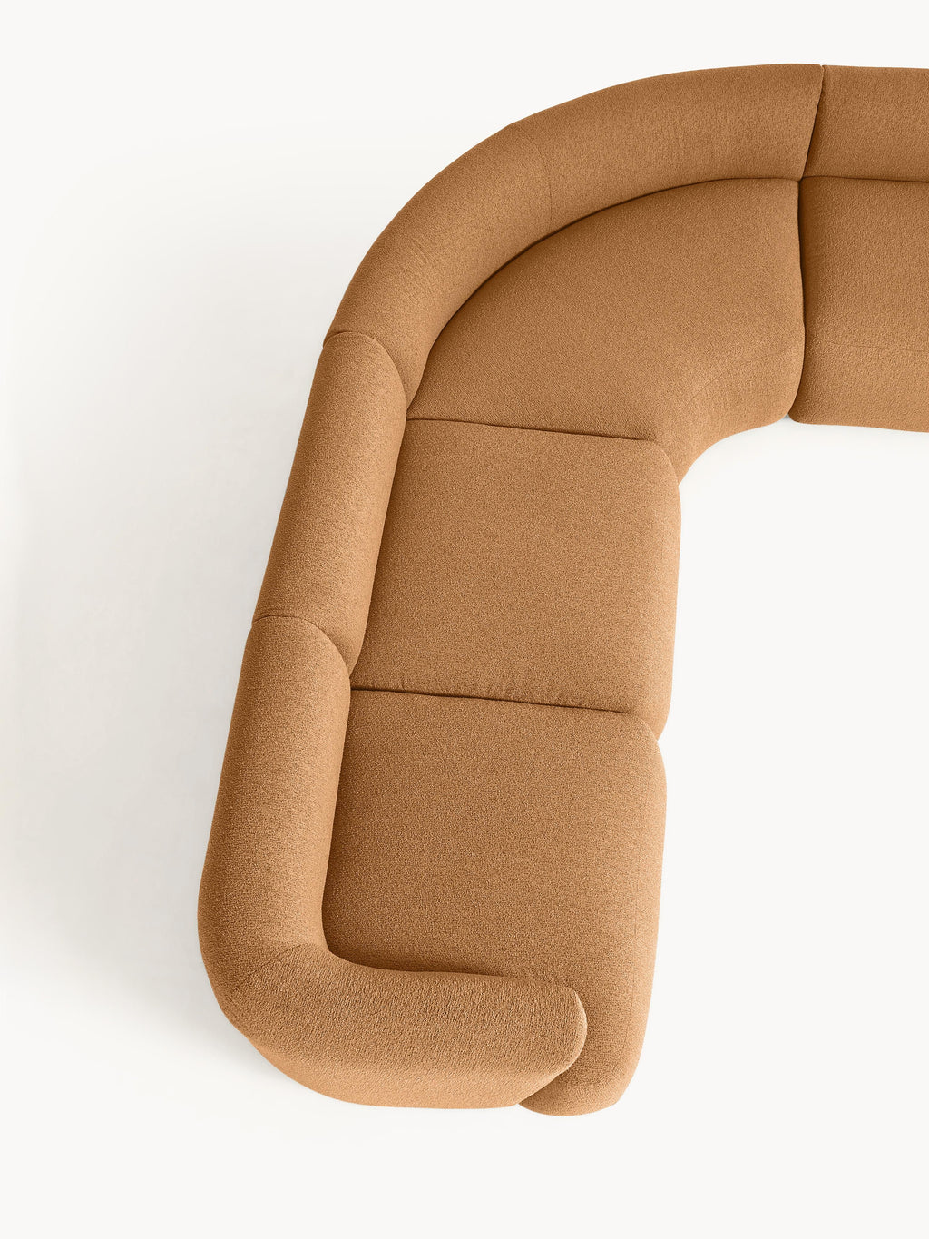 Sofia Modular Bouclé Corner Sofa (4-seater)