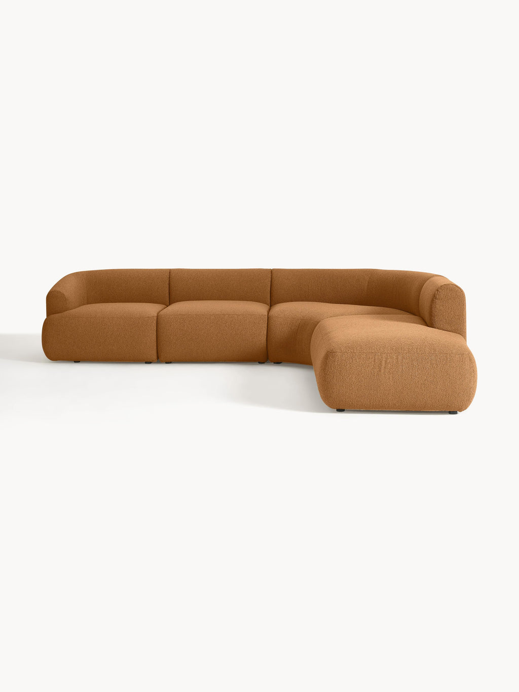 Gallery image 1 - Modular Bouclé Corner Sofa Sofia (4-seater)