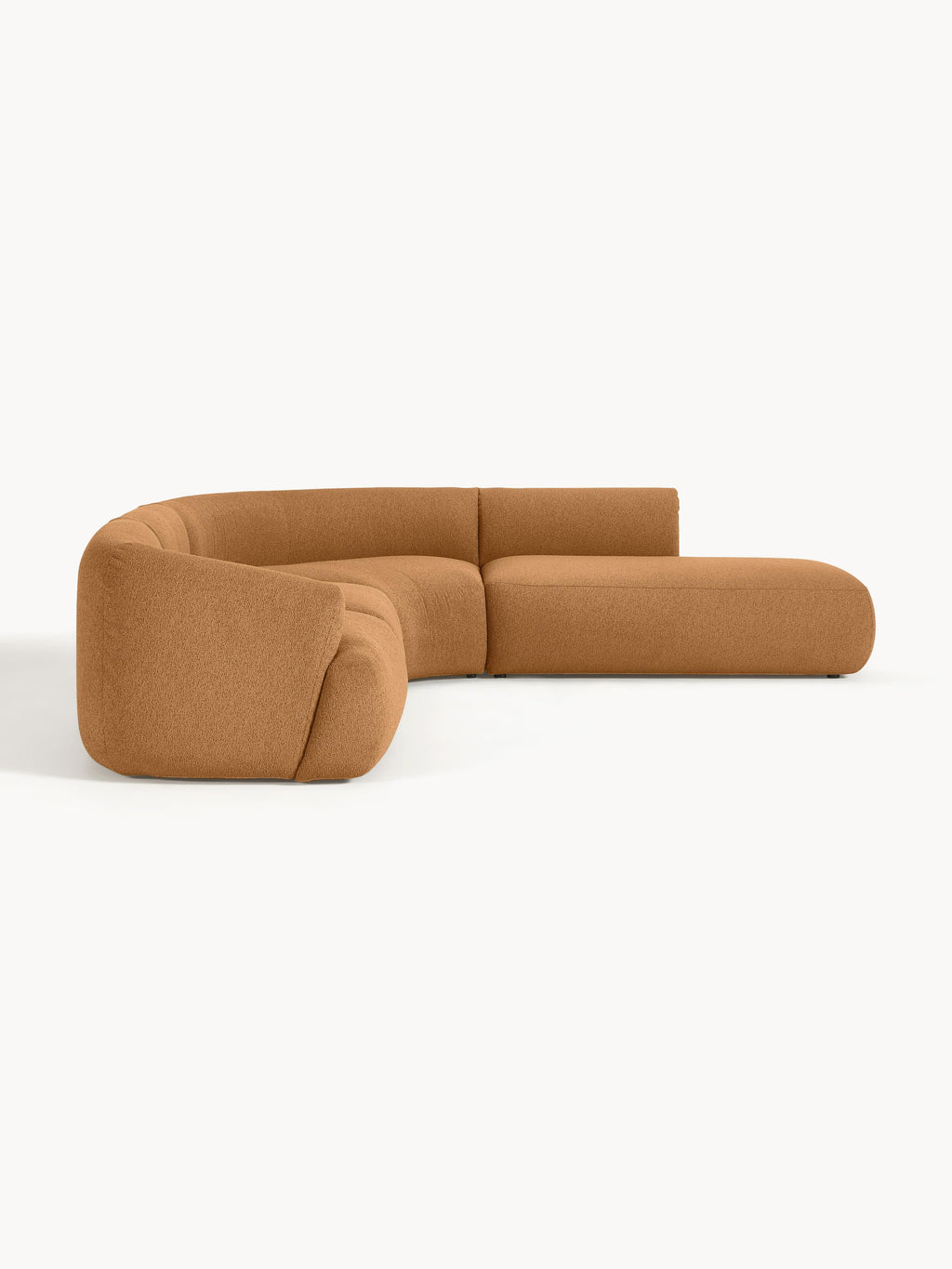 Sofia Modular Bouclé Corner Sofa (4-seater)