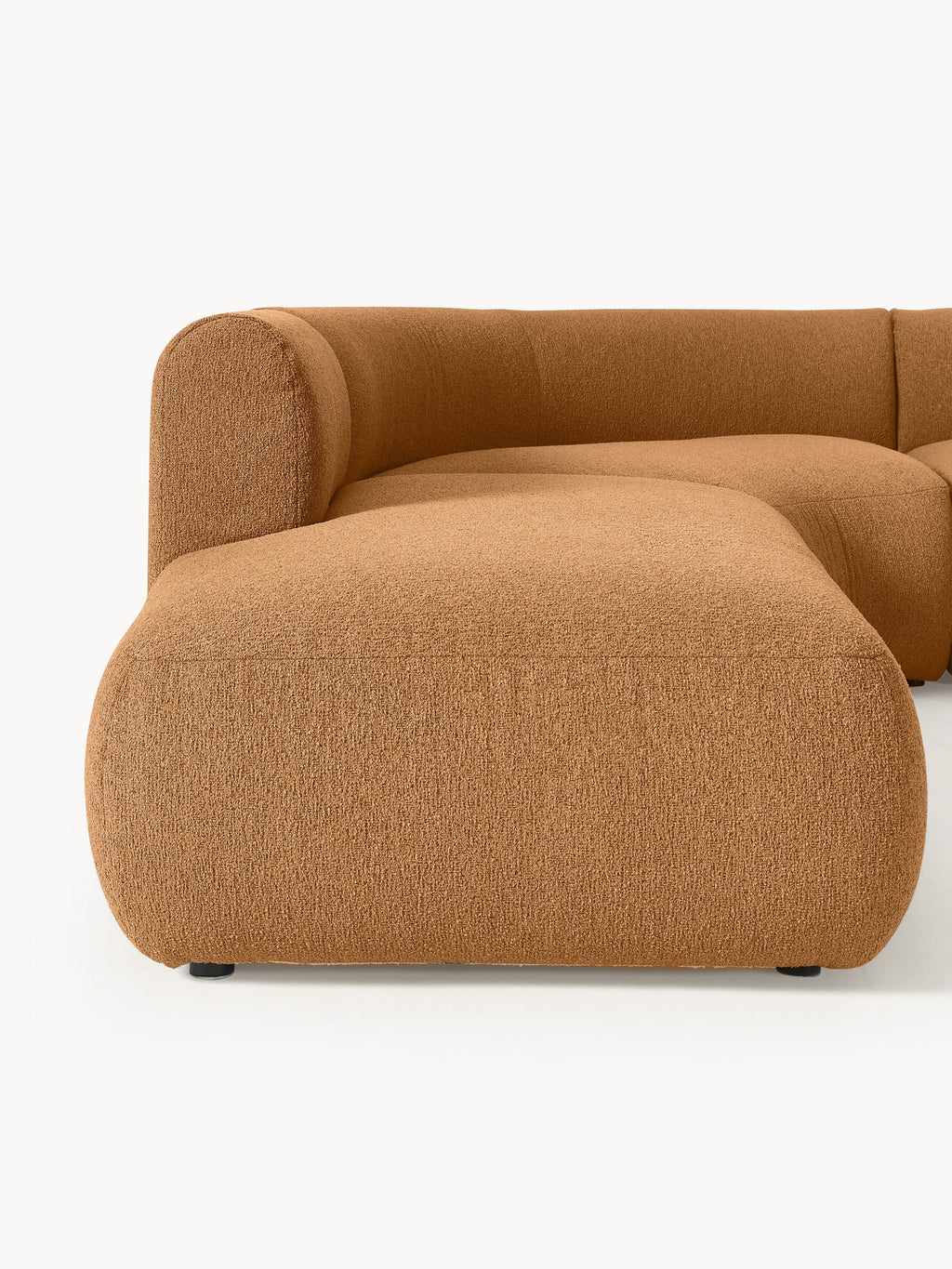 Sofia Modular Bouclé Corner Sofa (4-seater)