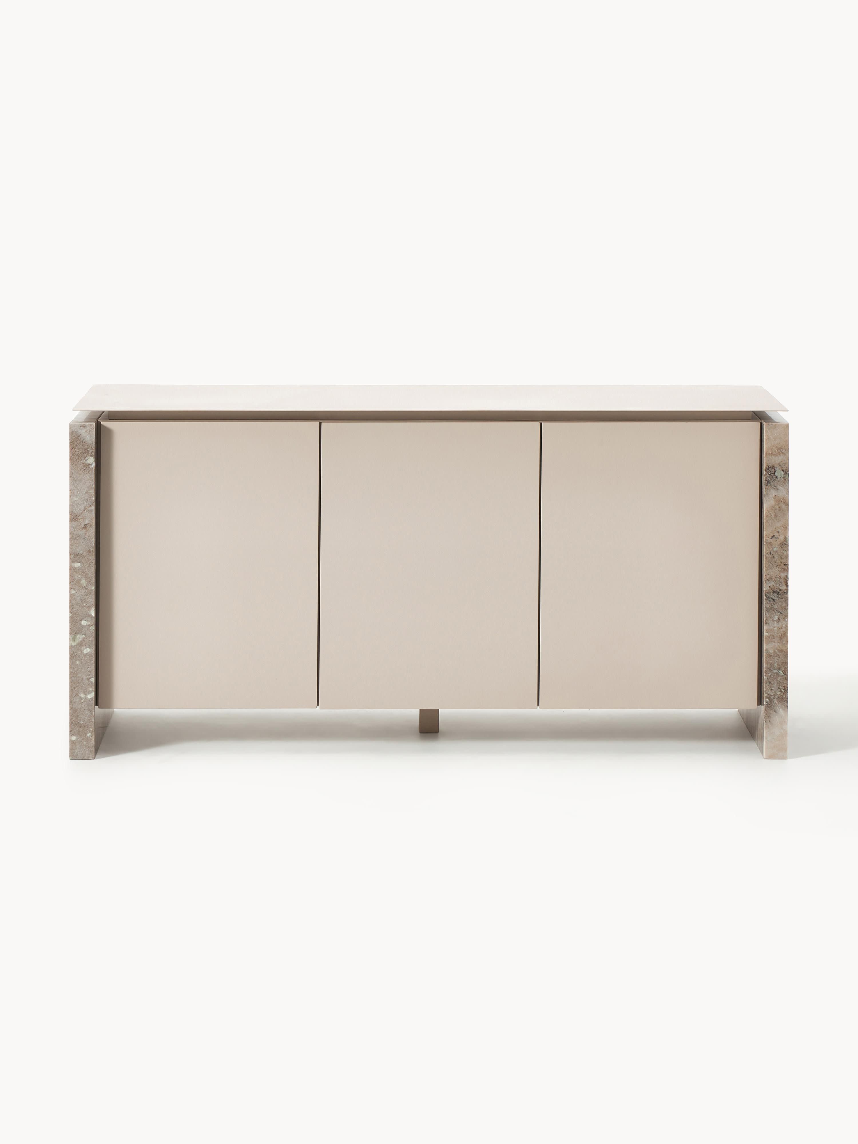 Bruce Marble and Metal Sideboard