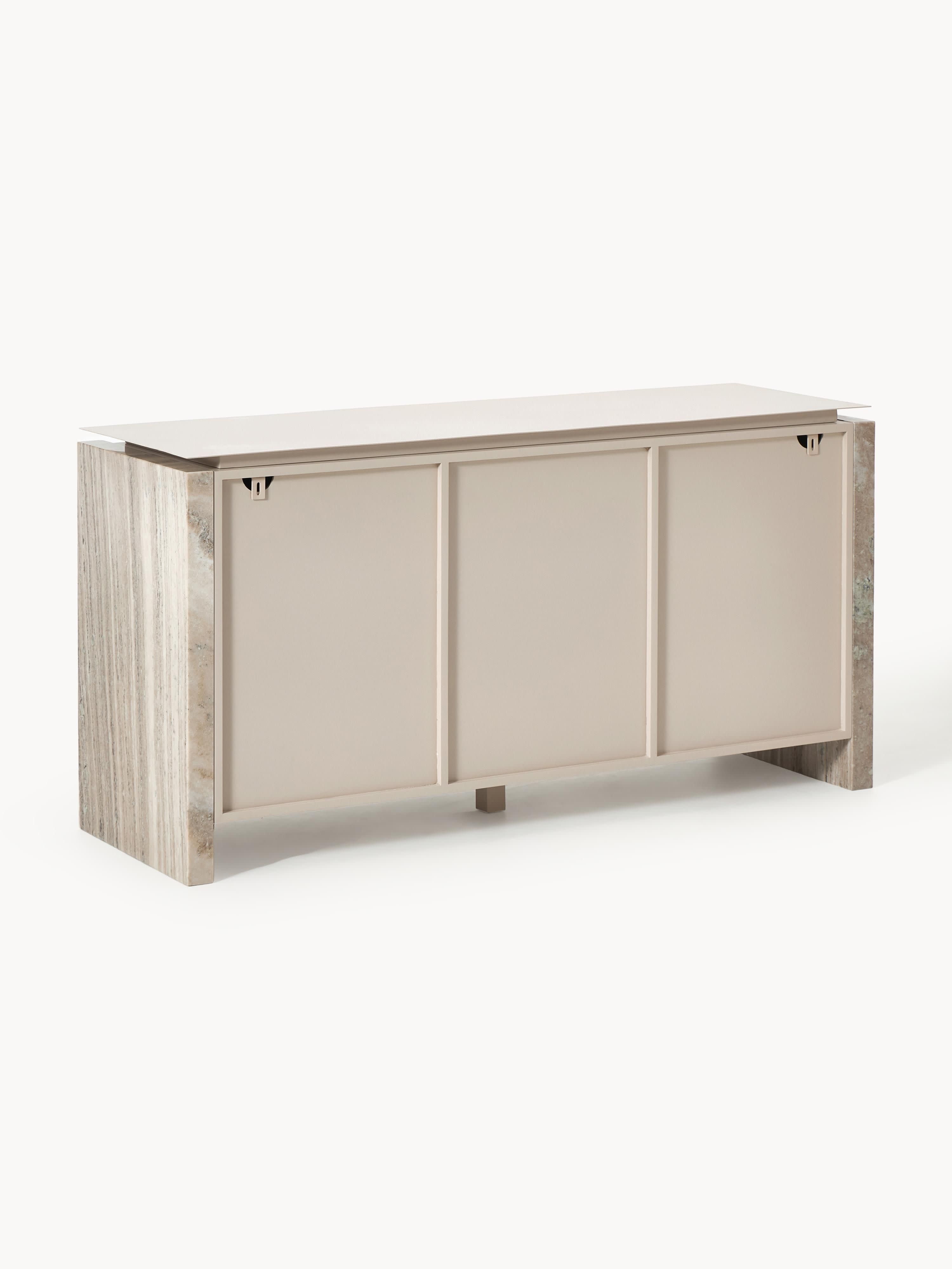 Bruce Marble and Metal Sideboard