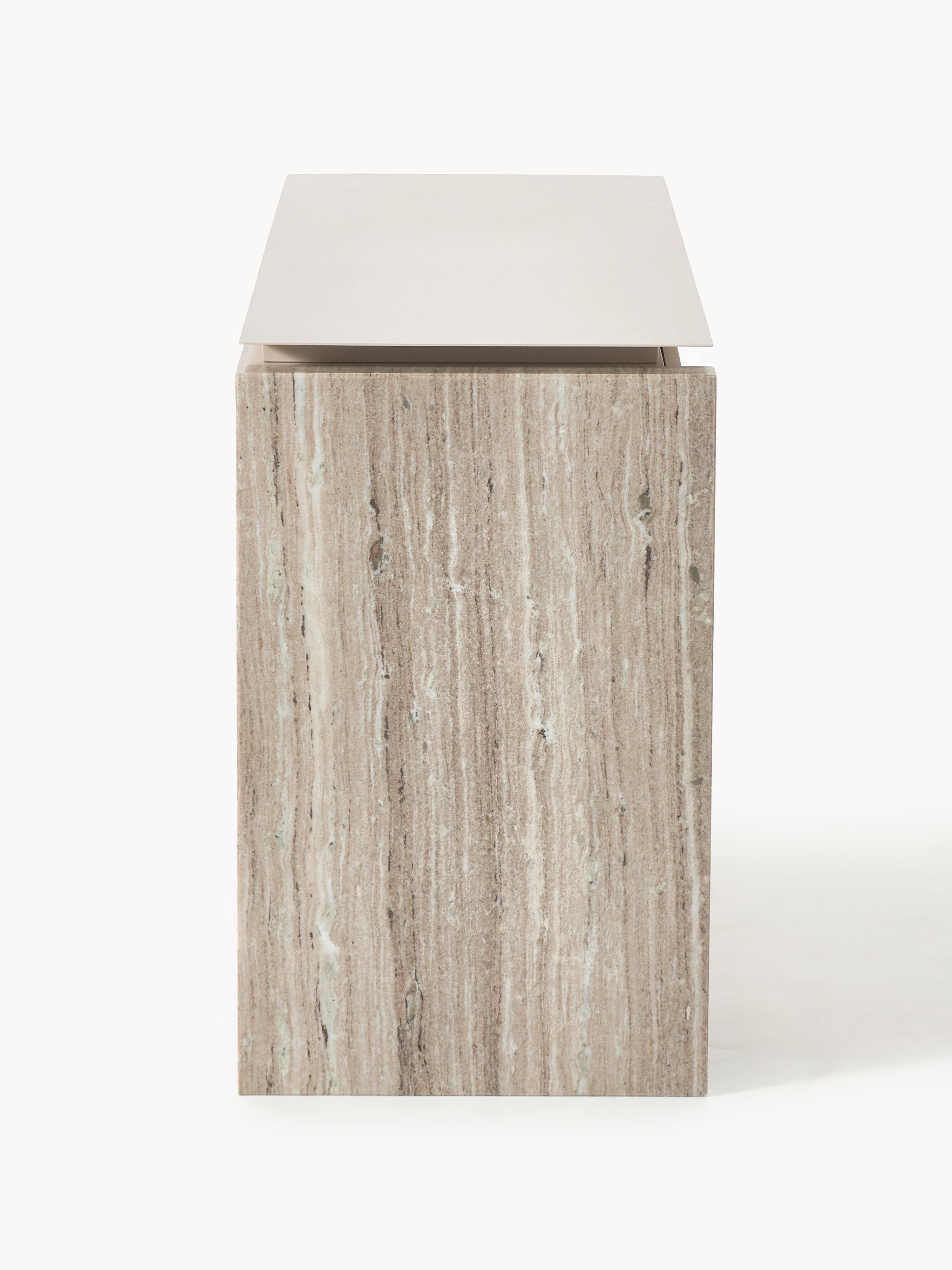 Bruce Marble and Metal Sideboard