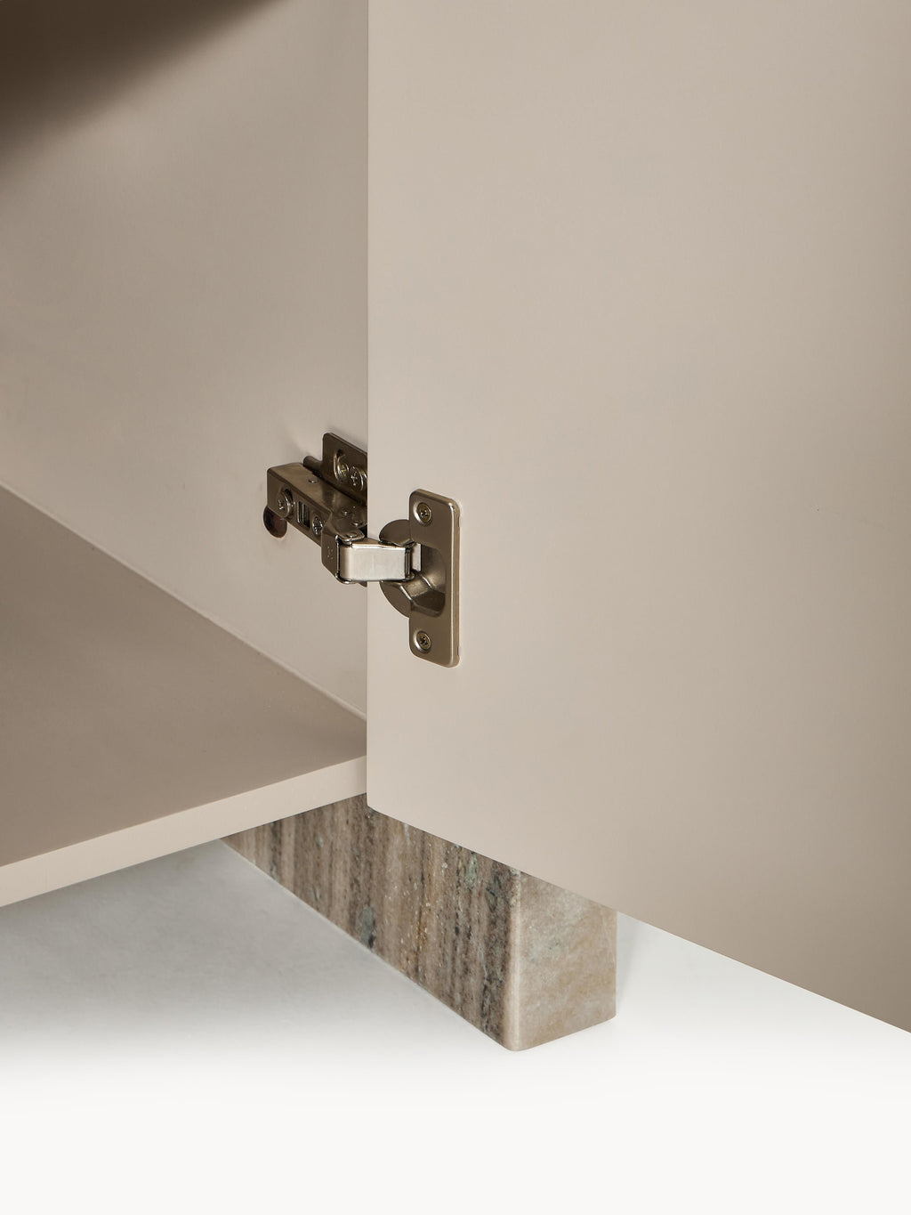 Bruce Marble and Metal Sideboard