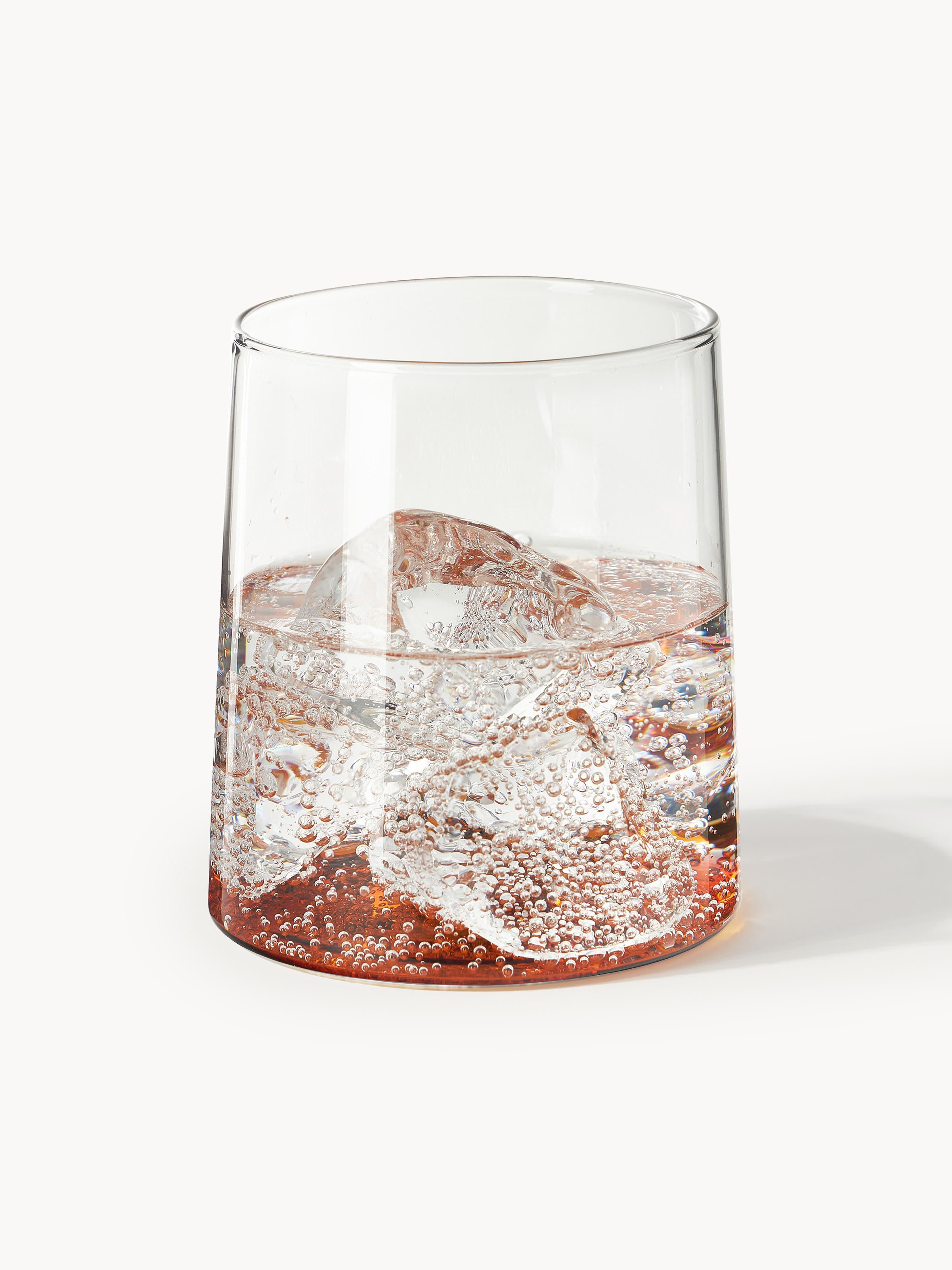 Hadley Mouth-Blown Borosilicate Tumblers, Set of 4