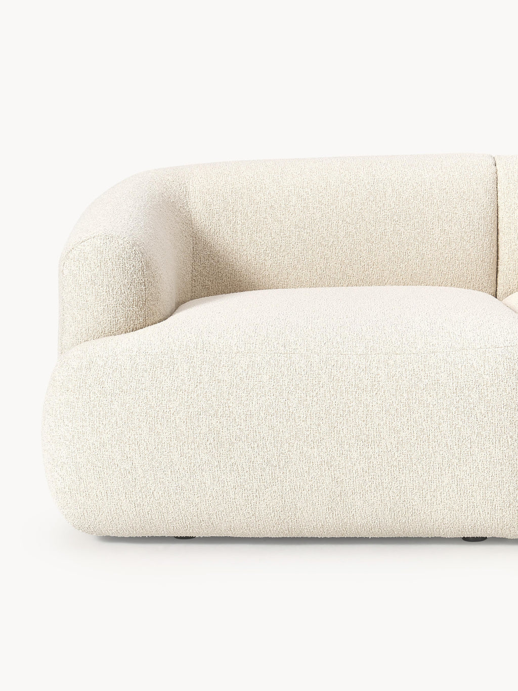 Sofia Modular Bouclé Corner Sofa (4-seater)