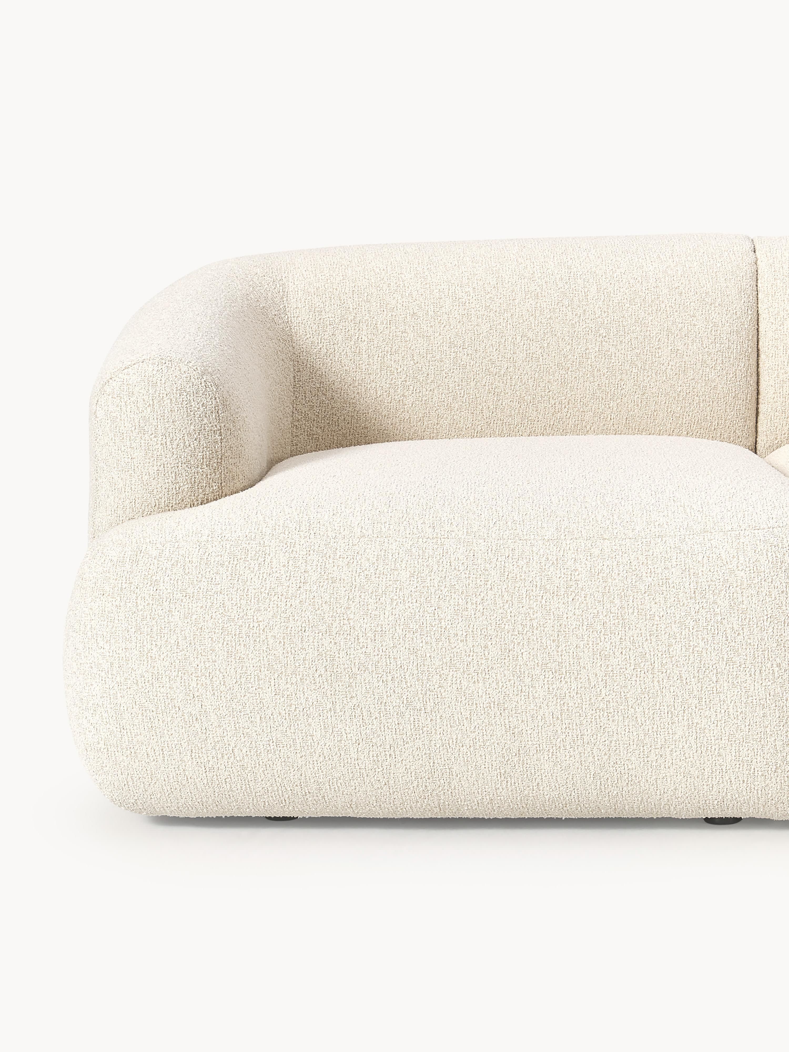 Sofia Modular Bouclé Corner Sofa (4-seater)