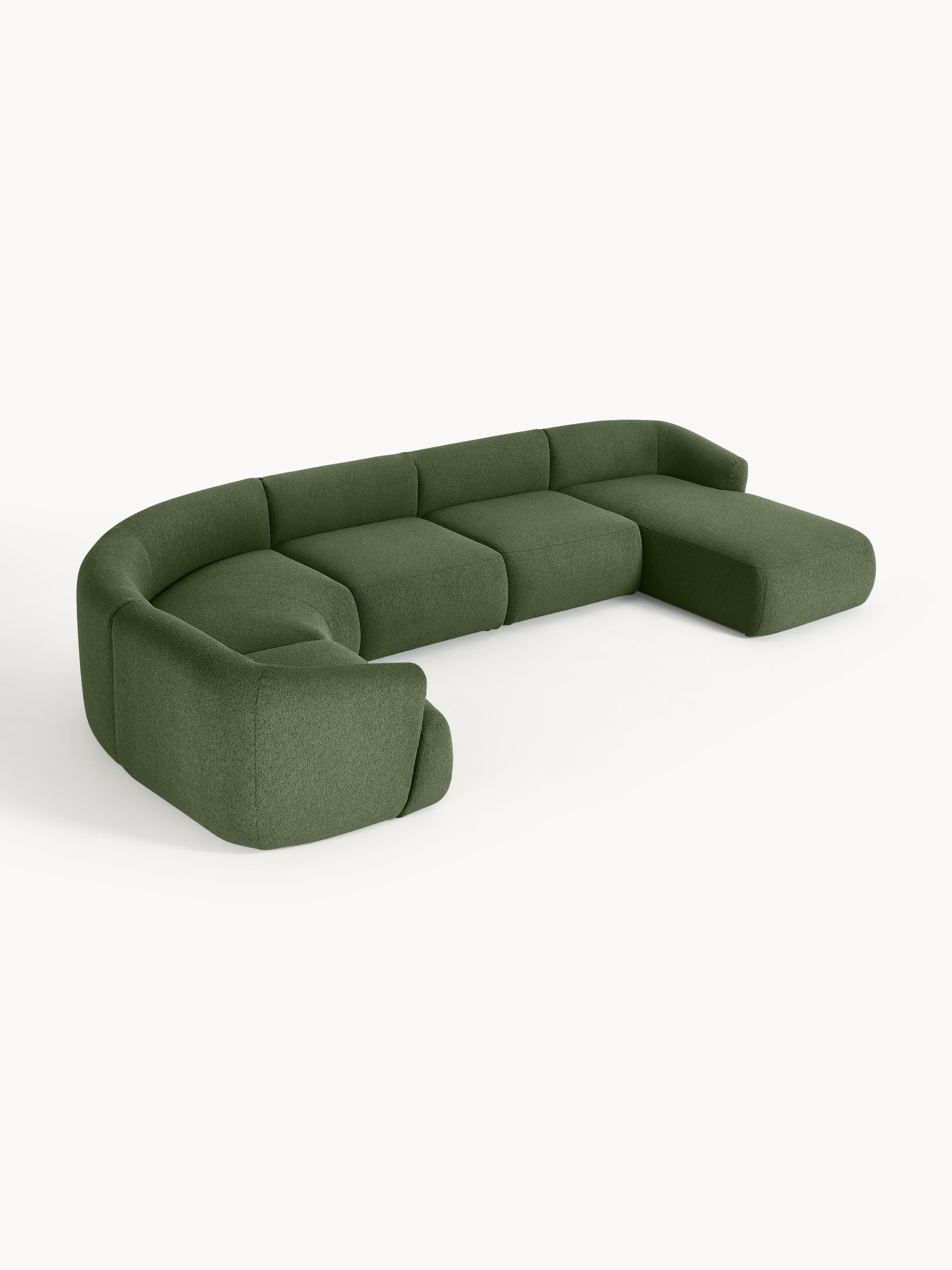 Gallery image 1 - XL Modular Bouclé Sofa Sofia