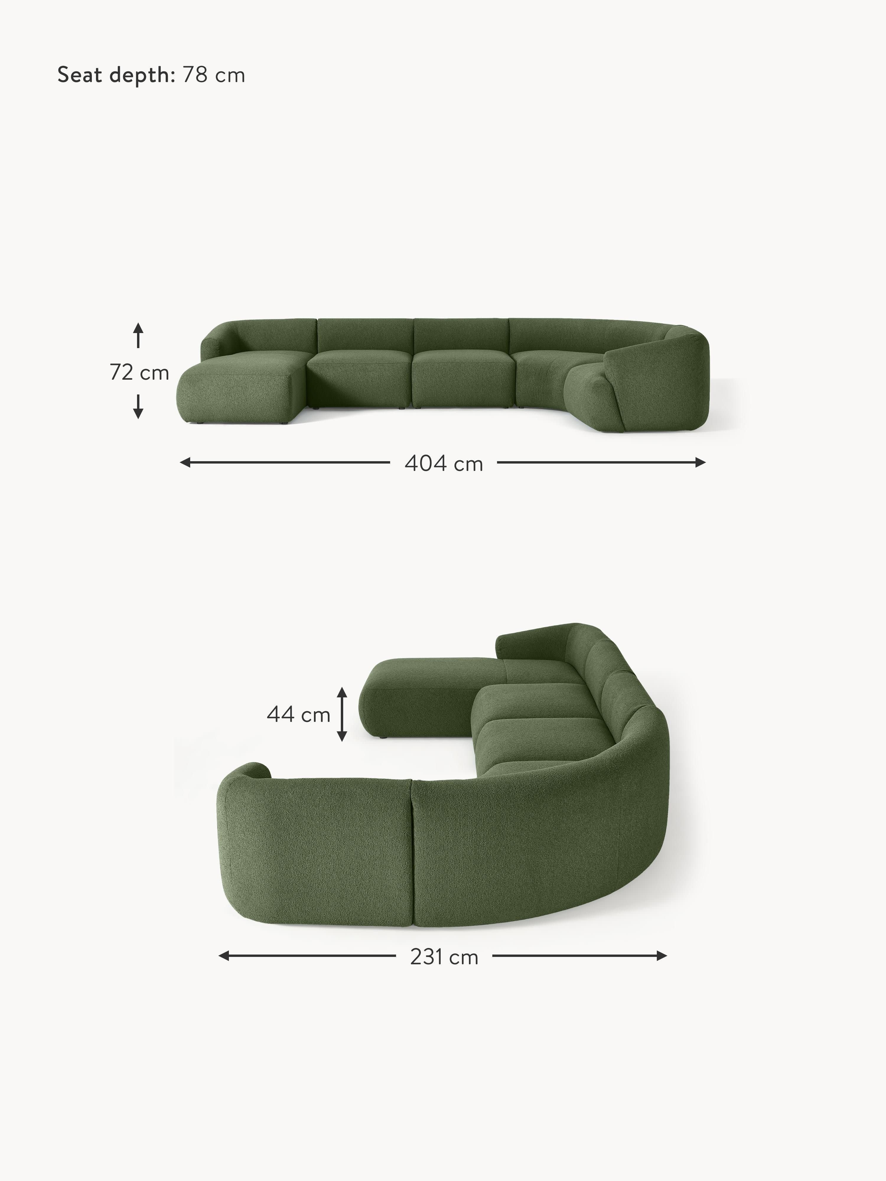 Sofia XL Modular Bouclé Sofa