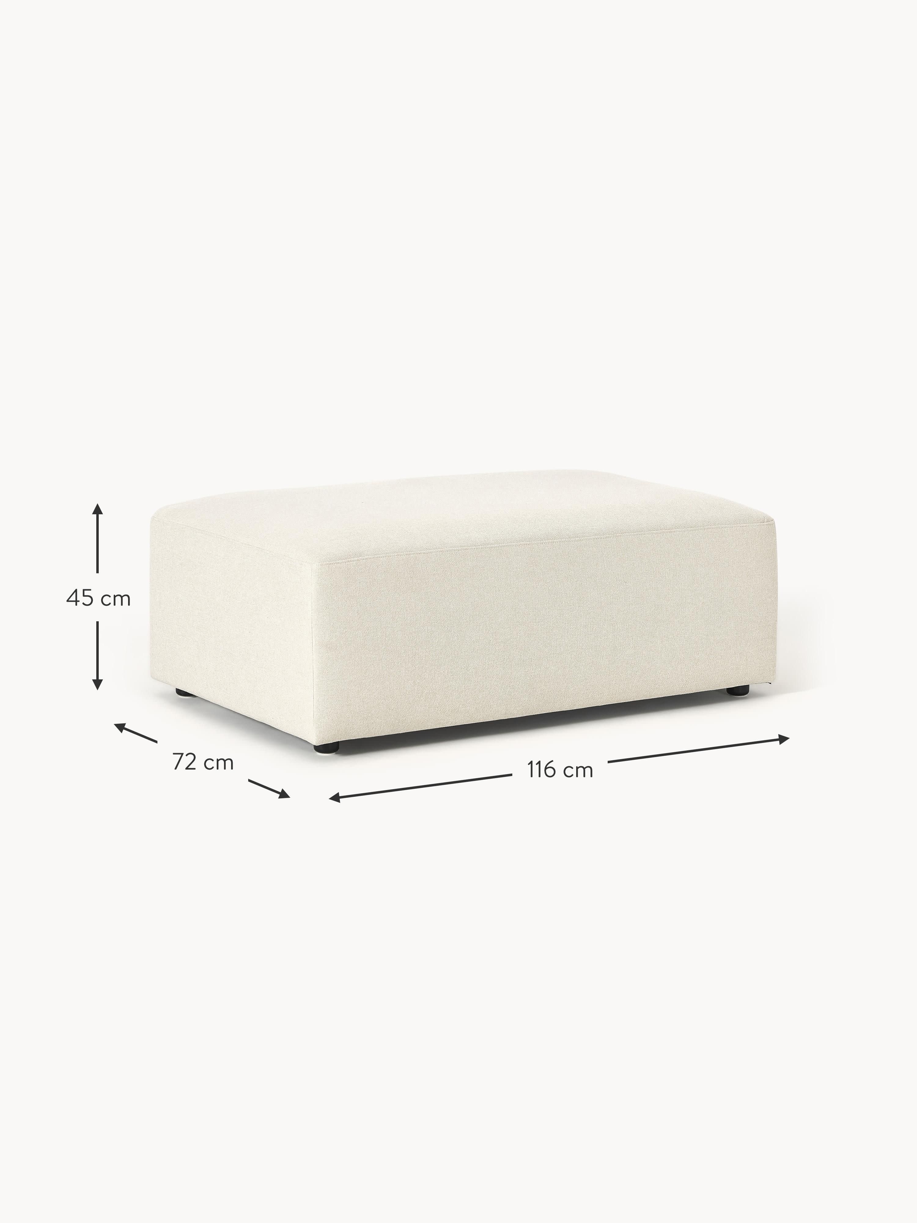 Melva XL Ottoman, W 116 x D 72 cm