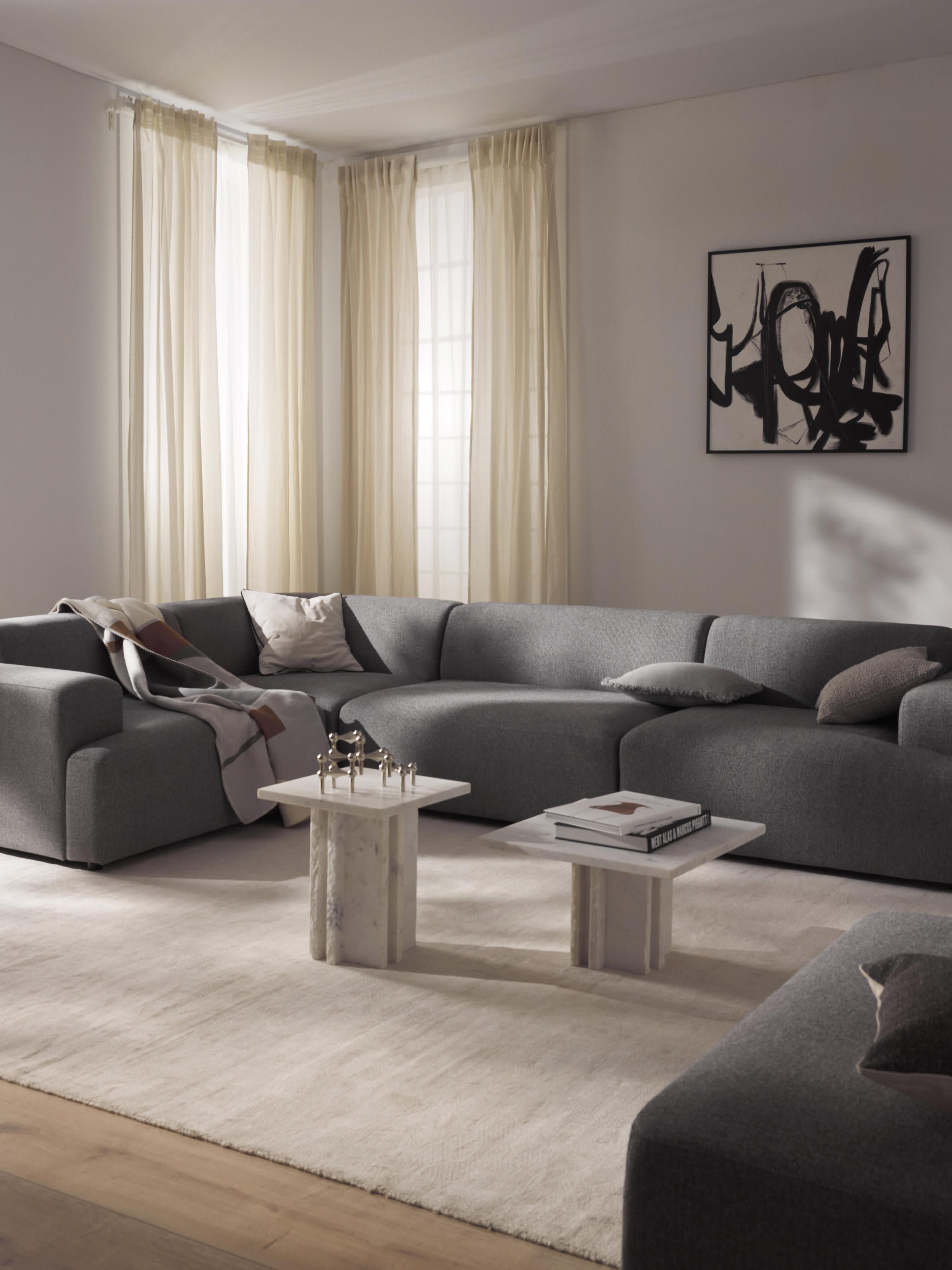 Melva Large Corner Sofa (4-seater)