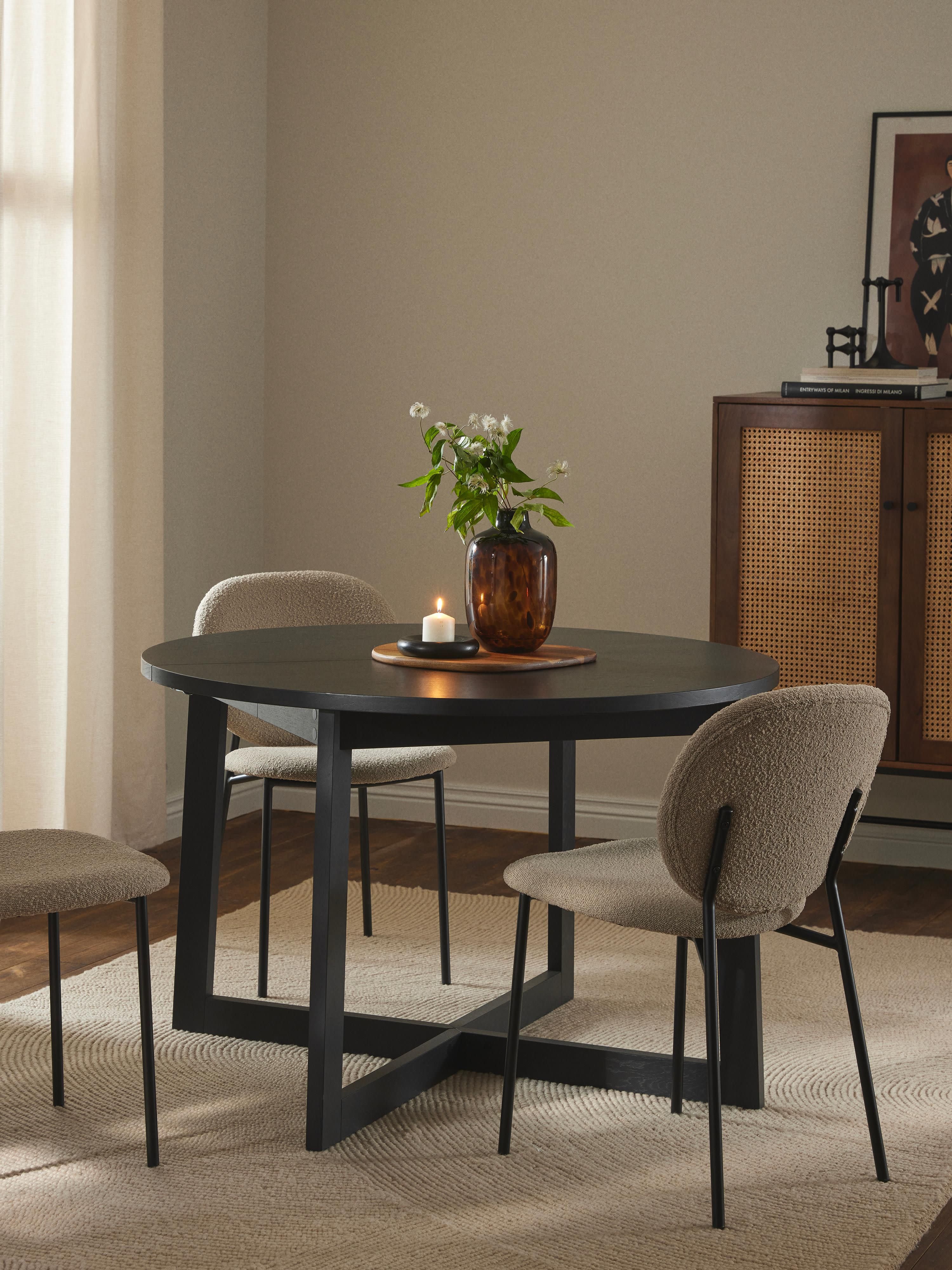 Bennet Extendable Dining Table, 115 - 215 x 75 cm