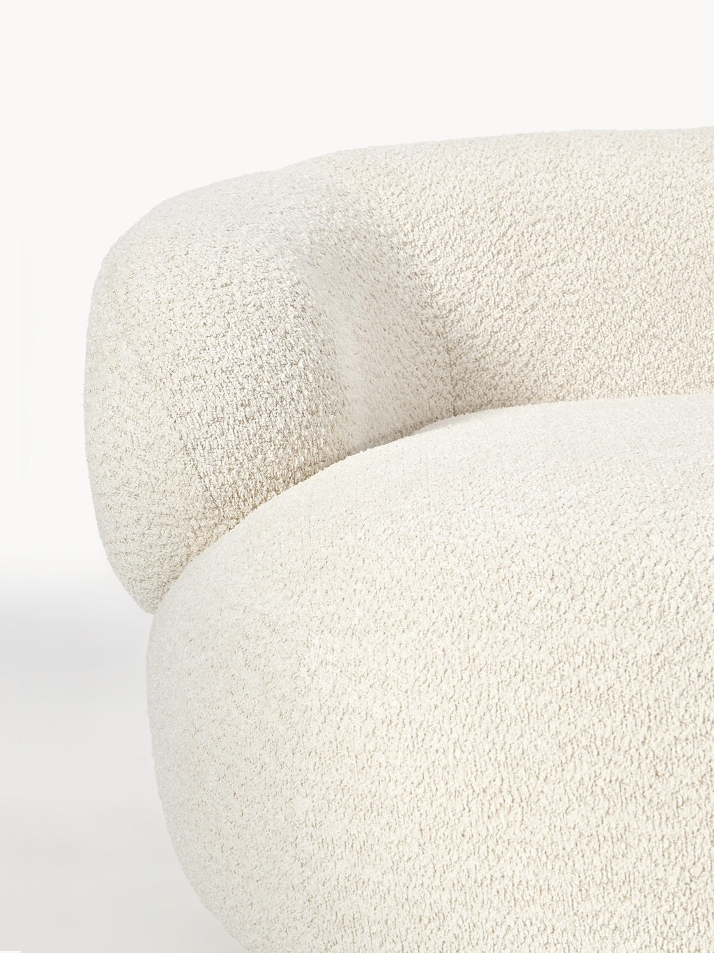 Alba Teddy Bouclé Sofa (4-seater)