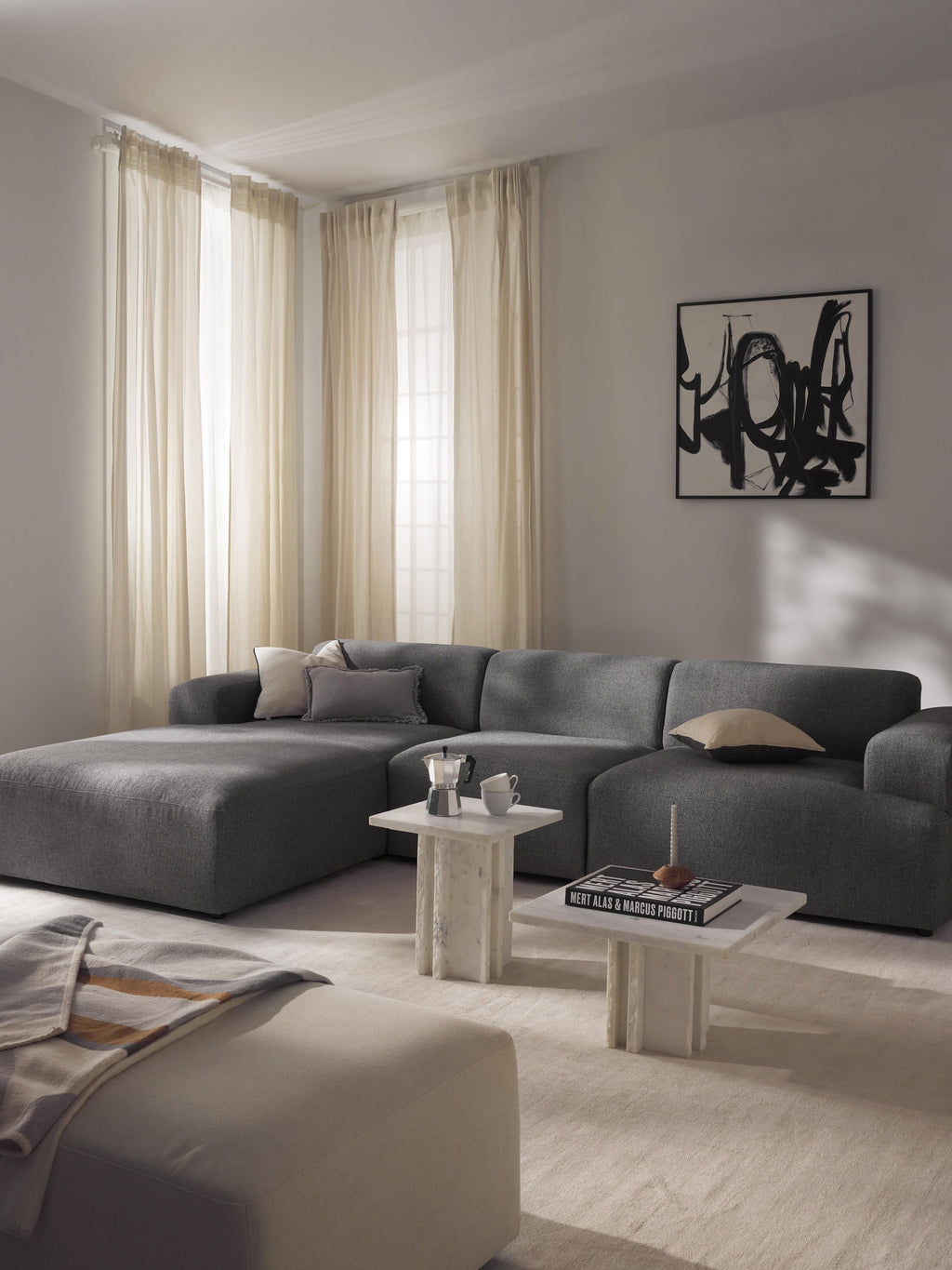 Melva Corner Sofa (4-seater)