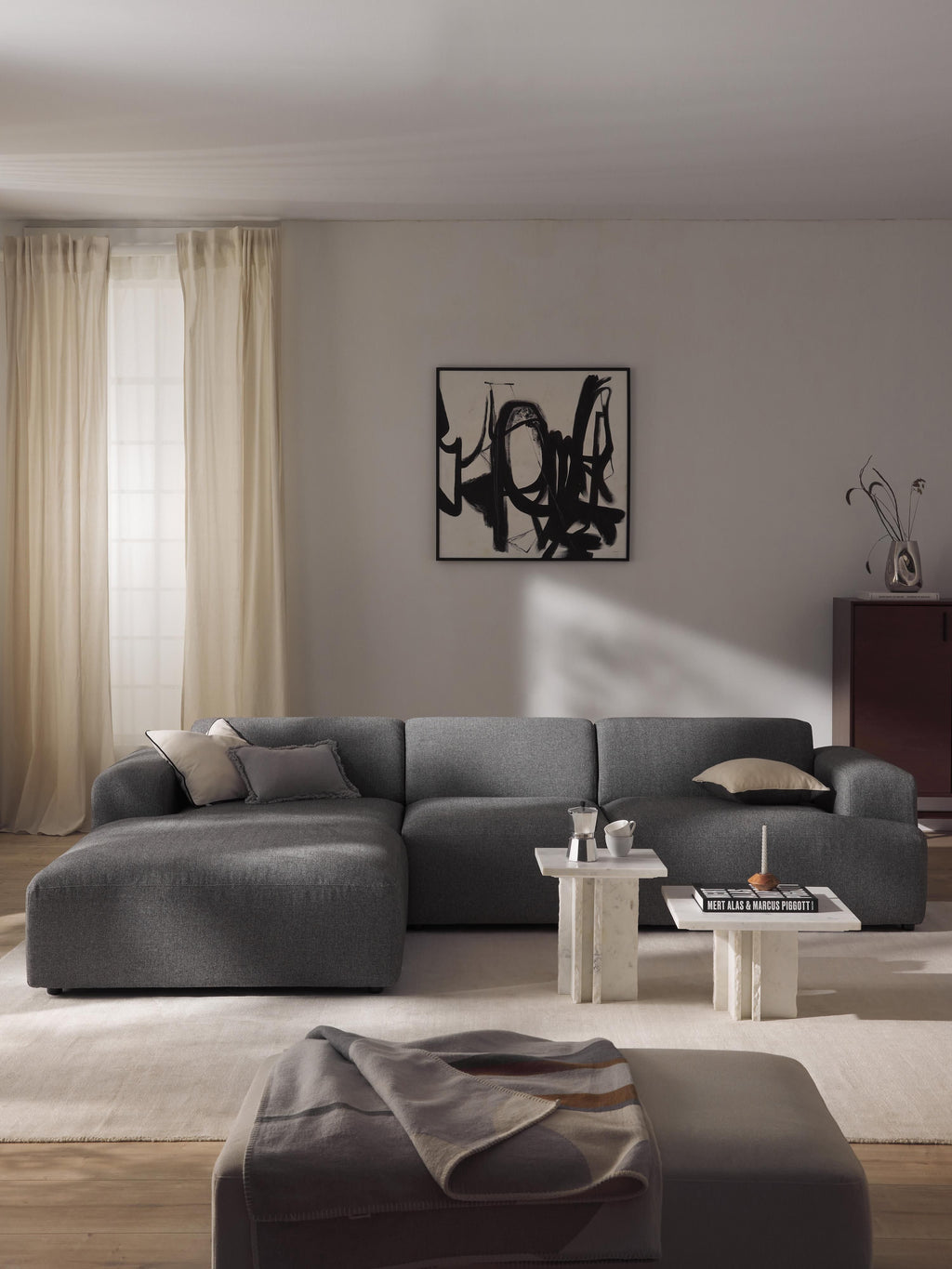 Melva Corner Sofa (4-seater)