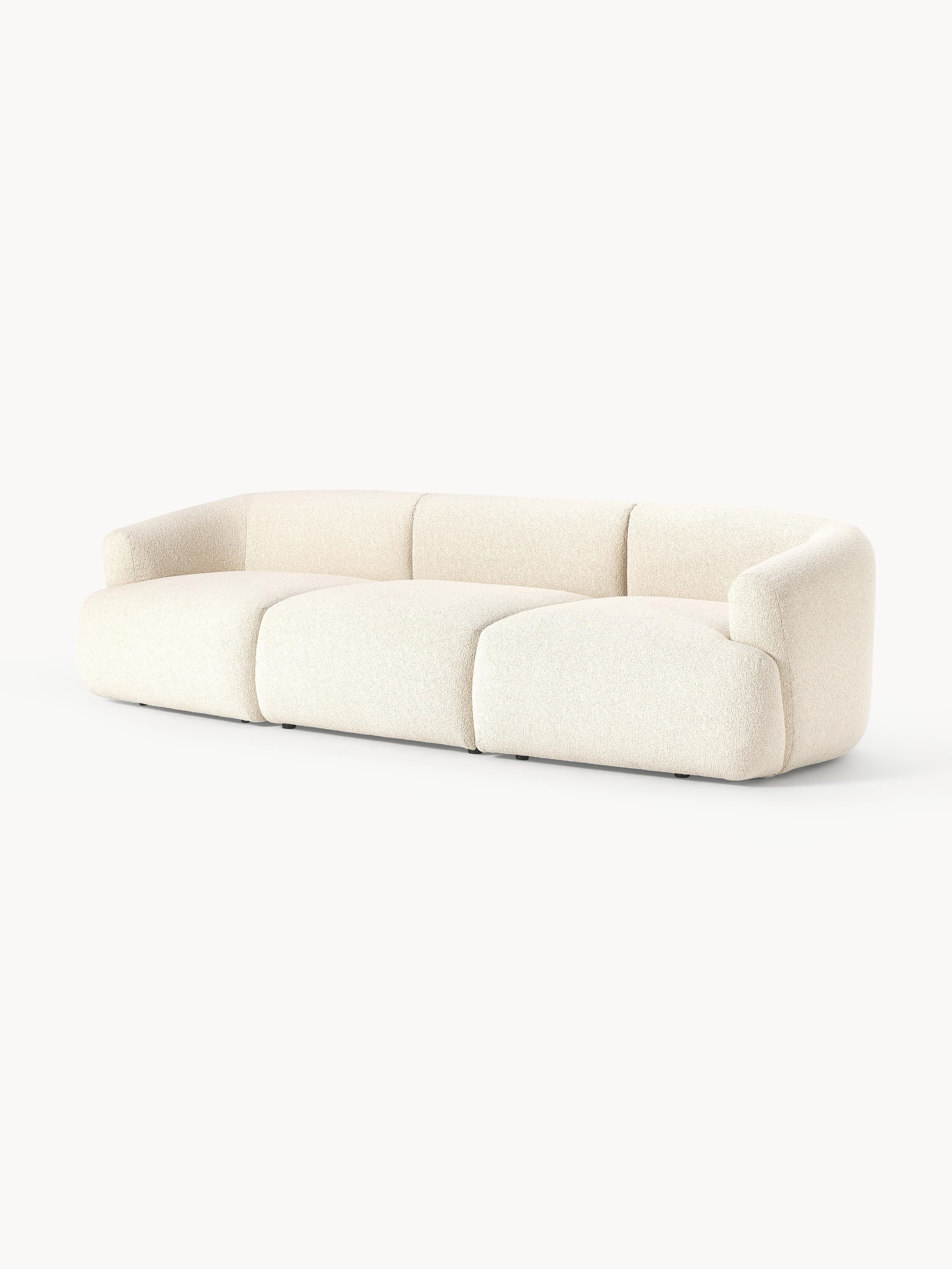 Sofia Modular Bouclé Sofa (4-seater)