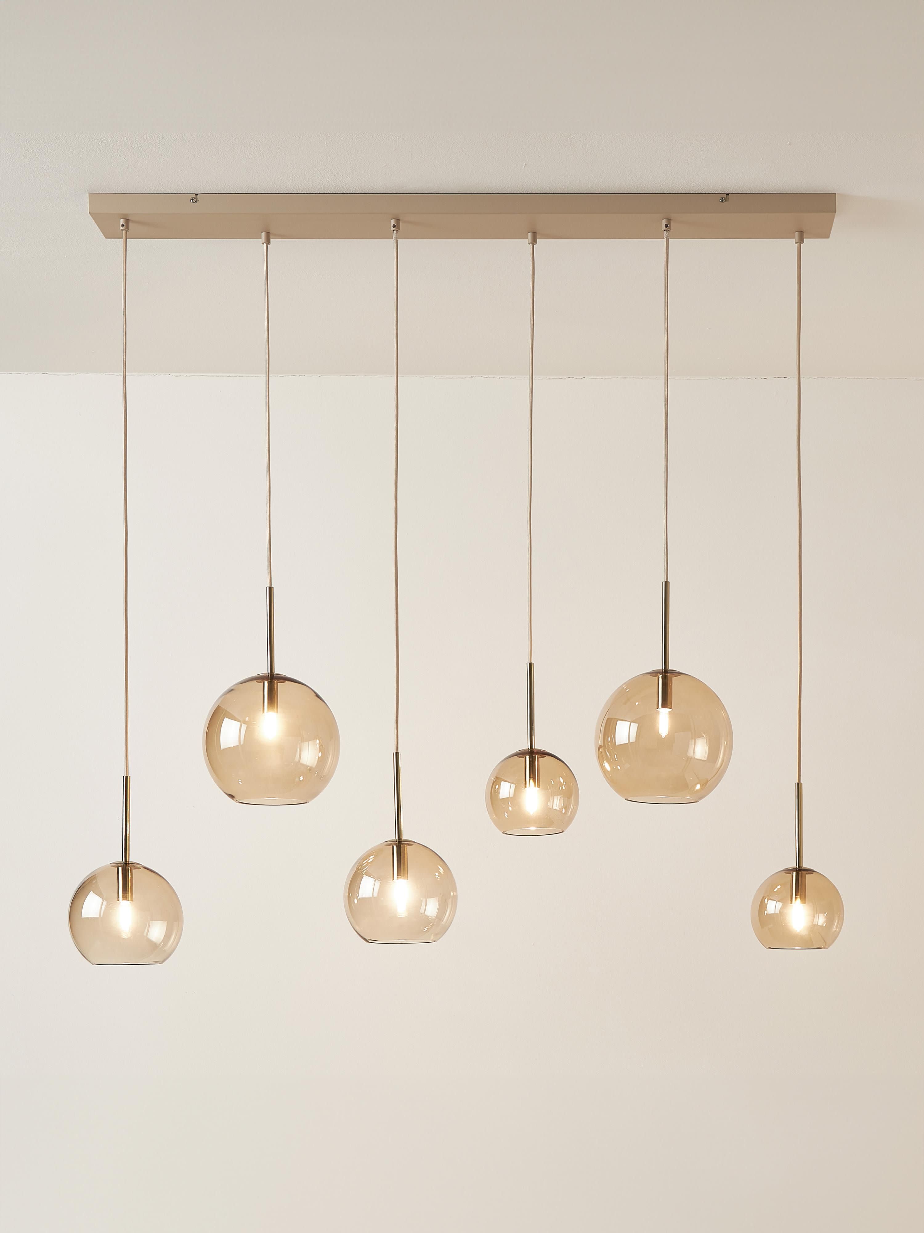 Raquel Large Glass Ball Pendant Light