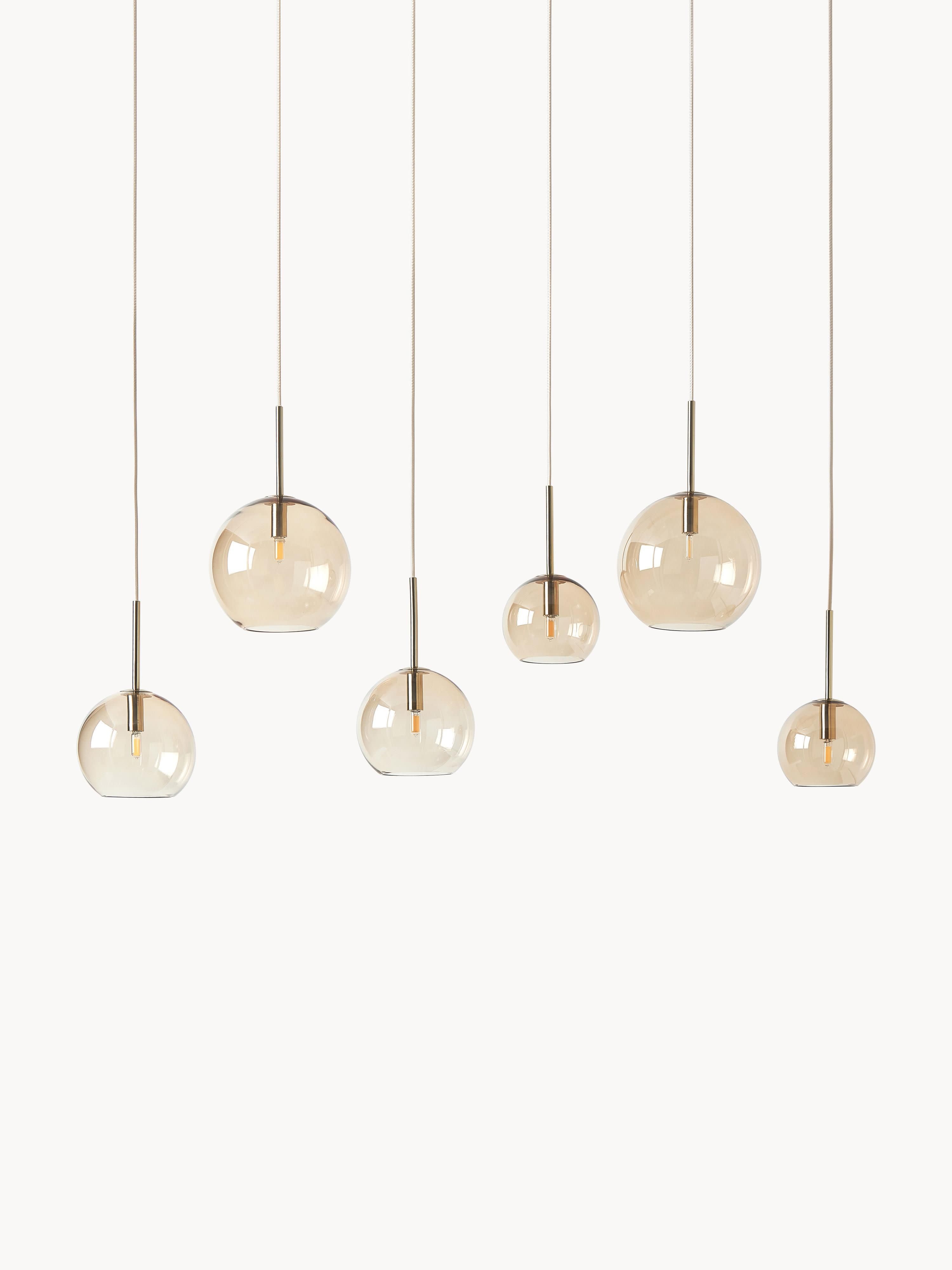 Gallery image 1 - Large Glass Ball Pendant Light Raquel