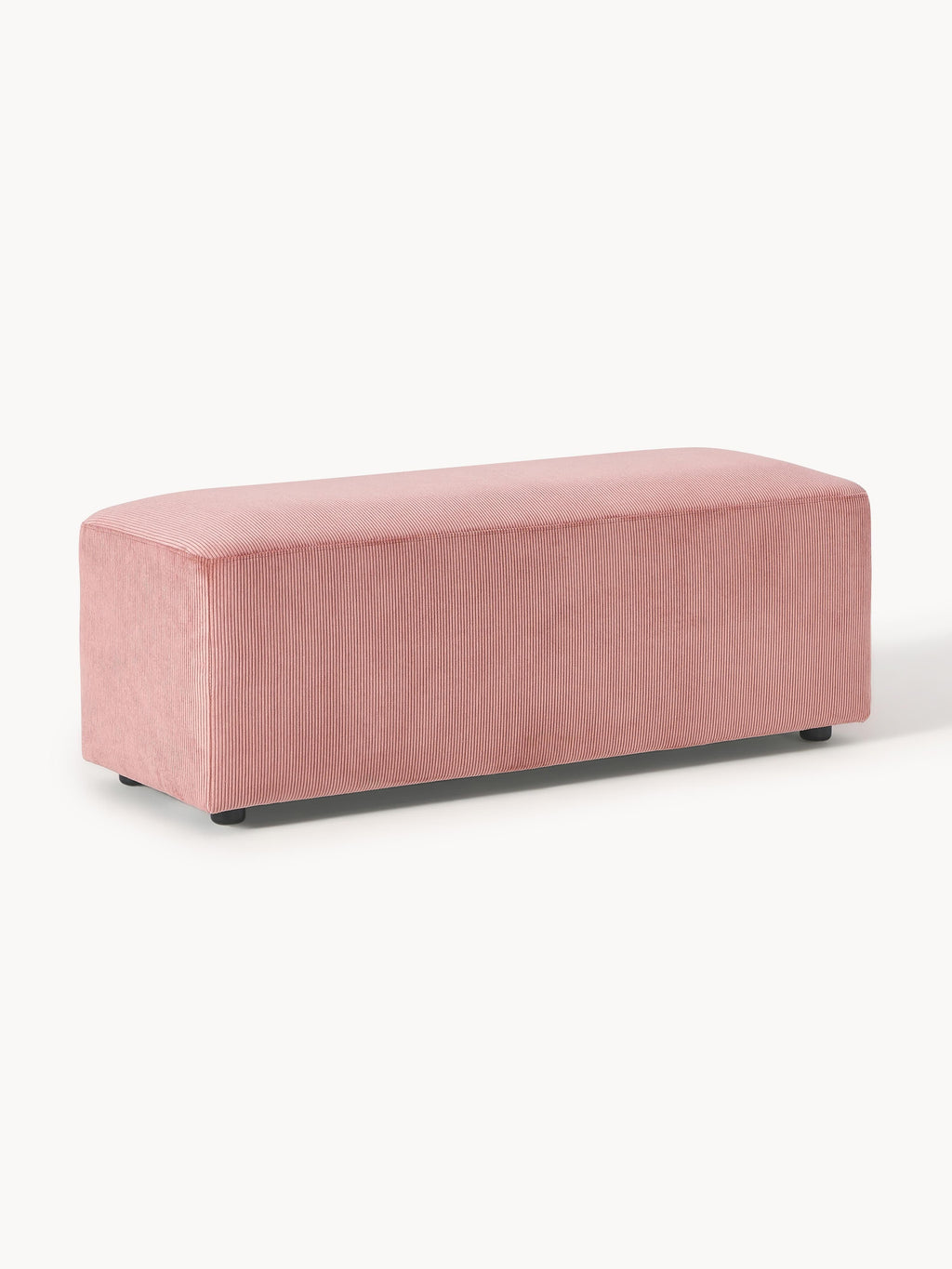 Gallery image 1 - XL Corduroy Ottoman Melva, W 116 x D 42 cm