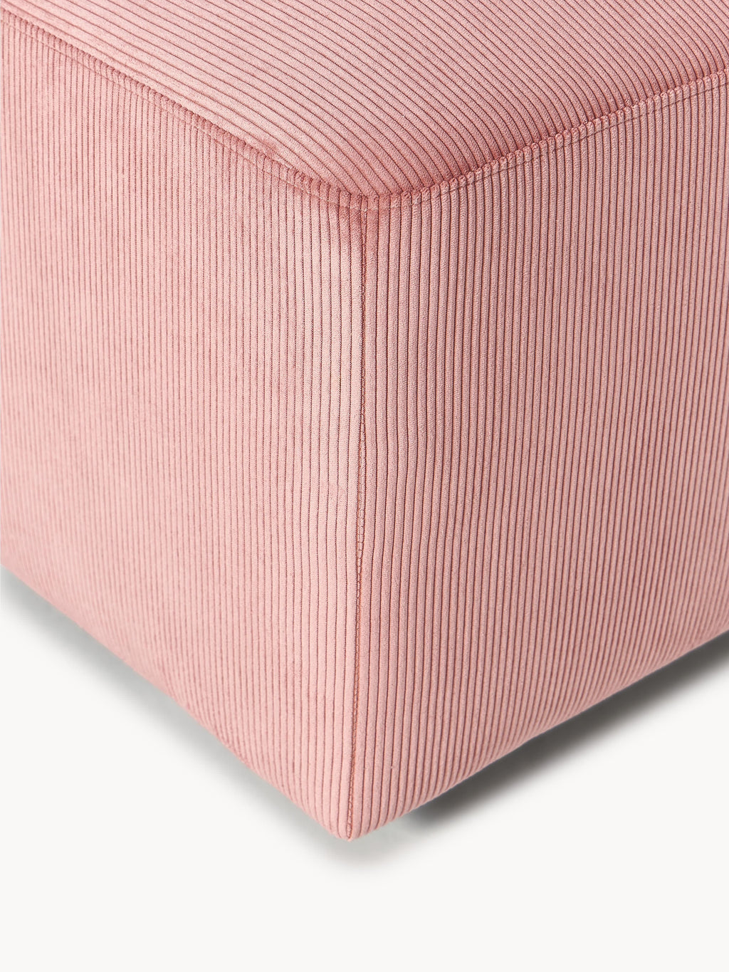 Melva XL Corduroy Ottoman, W 116 x D 42 cm