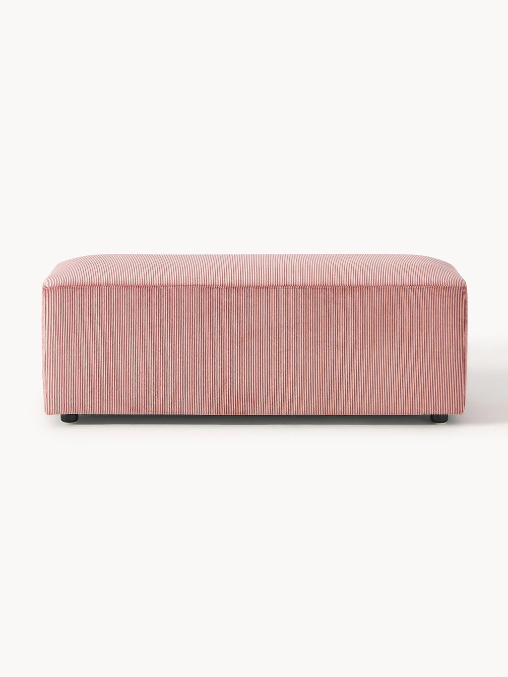 Melva XL Corduroy Ottoman, W 116 x D 42 cm