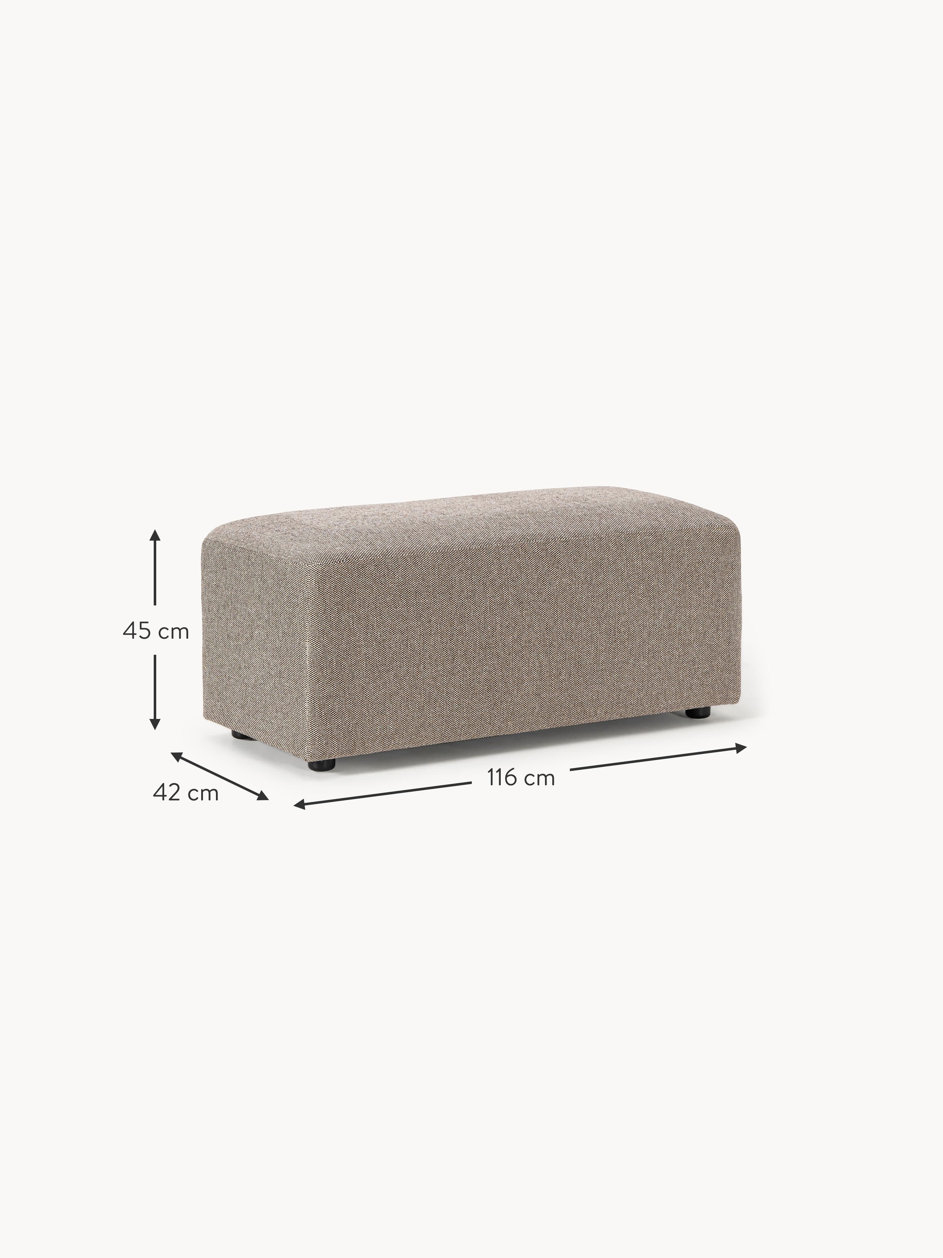 Melva Ottoman, W 99 x D 42 cm