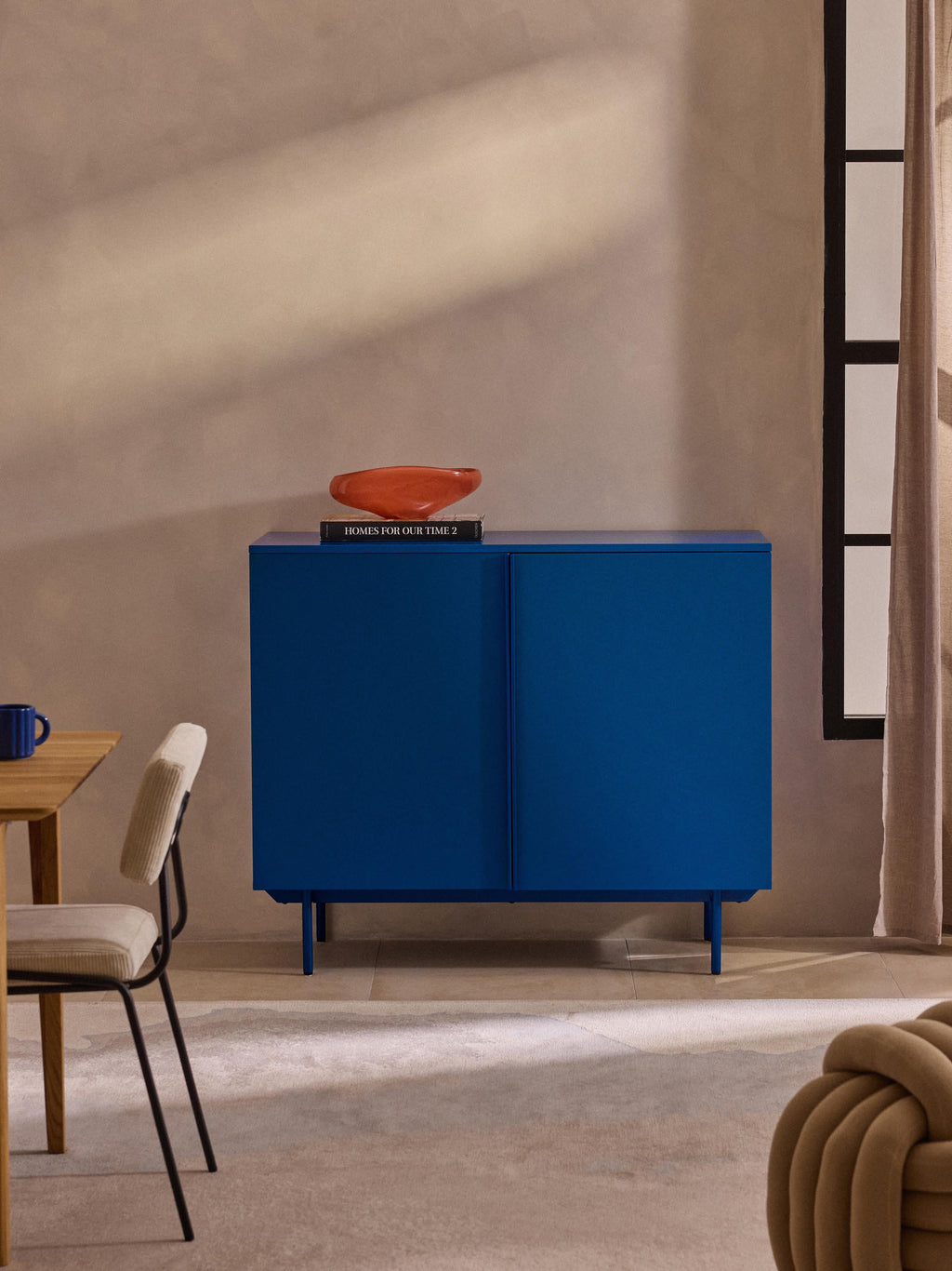Elona Wooden Highboard