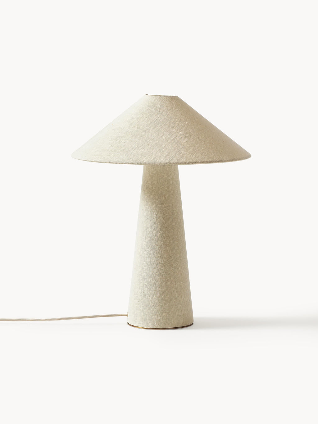 Gallery image 1 - Large Linen Table Lamp Ilena