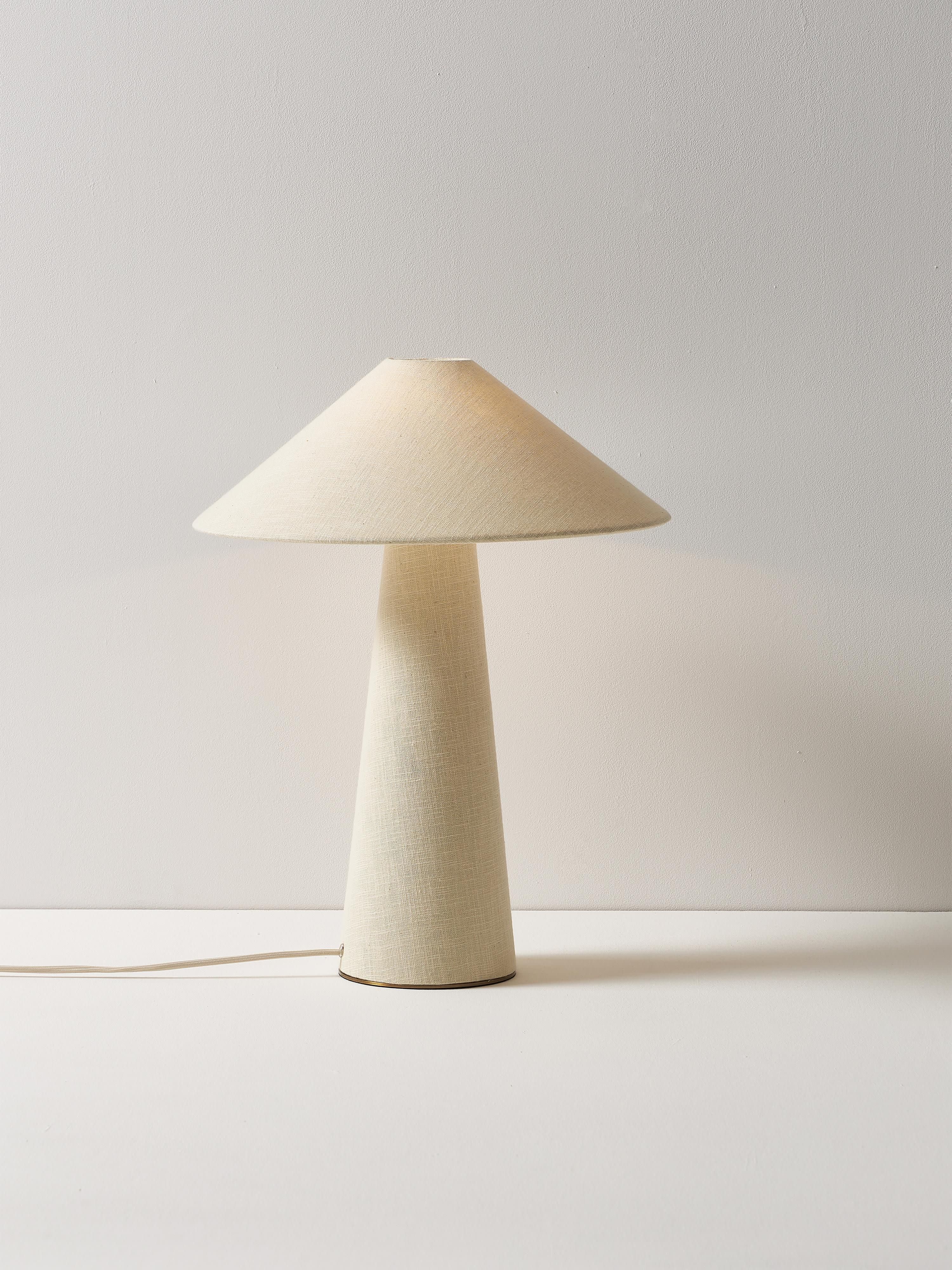 Ilena Large Linen Table Lamp