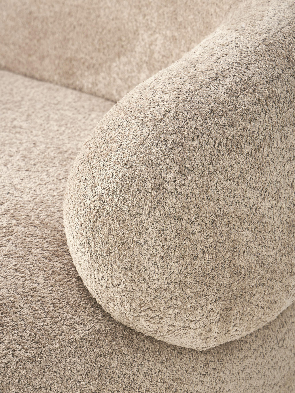 Alba Teddy Bouclé Sofa (4-seater)