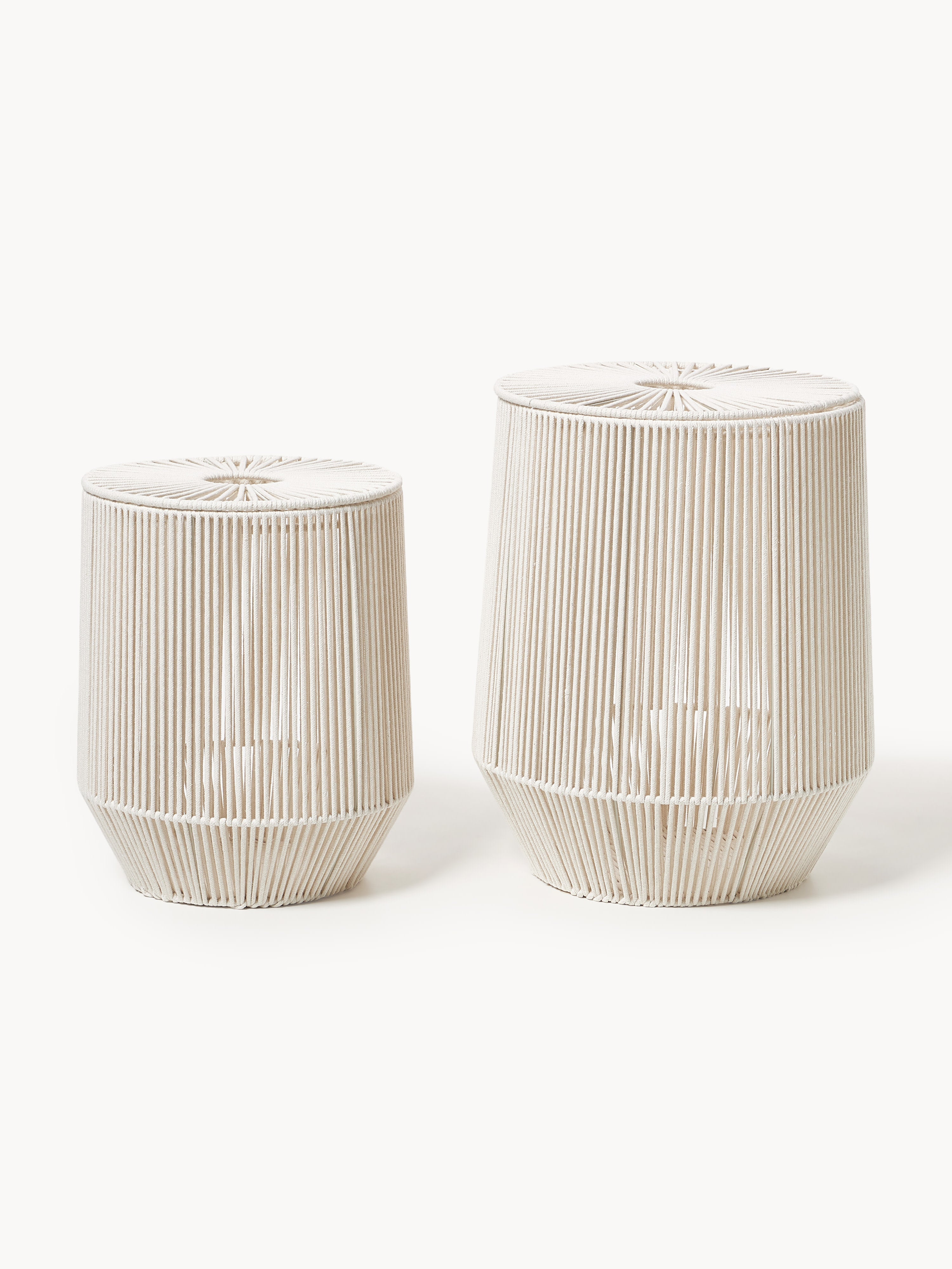 Gallery image 1 - Handwoven Rope Laundry Baskets Gabe
