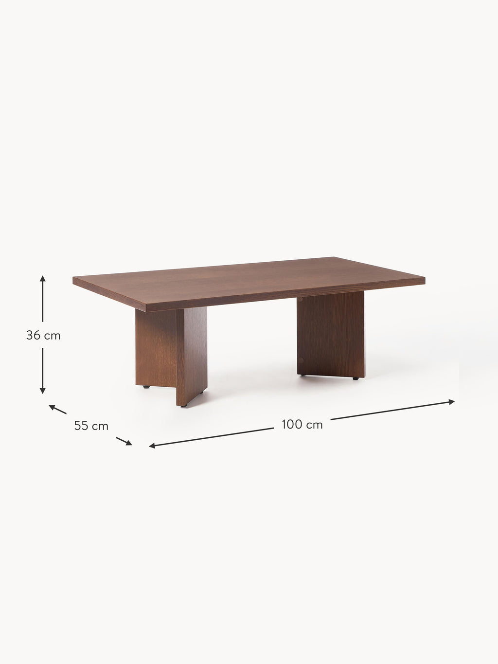 Toni Wooden Coffee Table