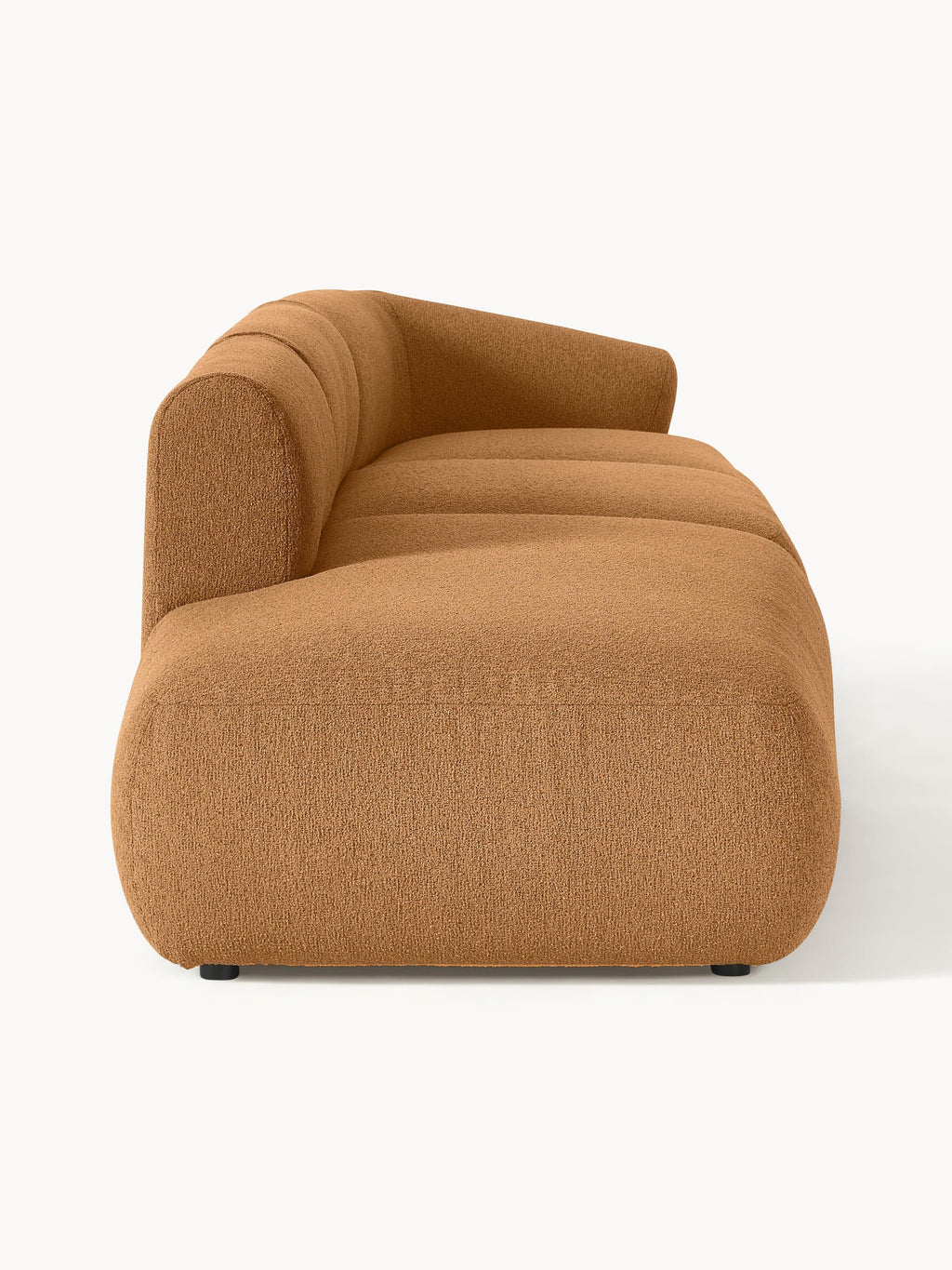 Sofia Modular Bouclé Chaise (4-seater)