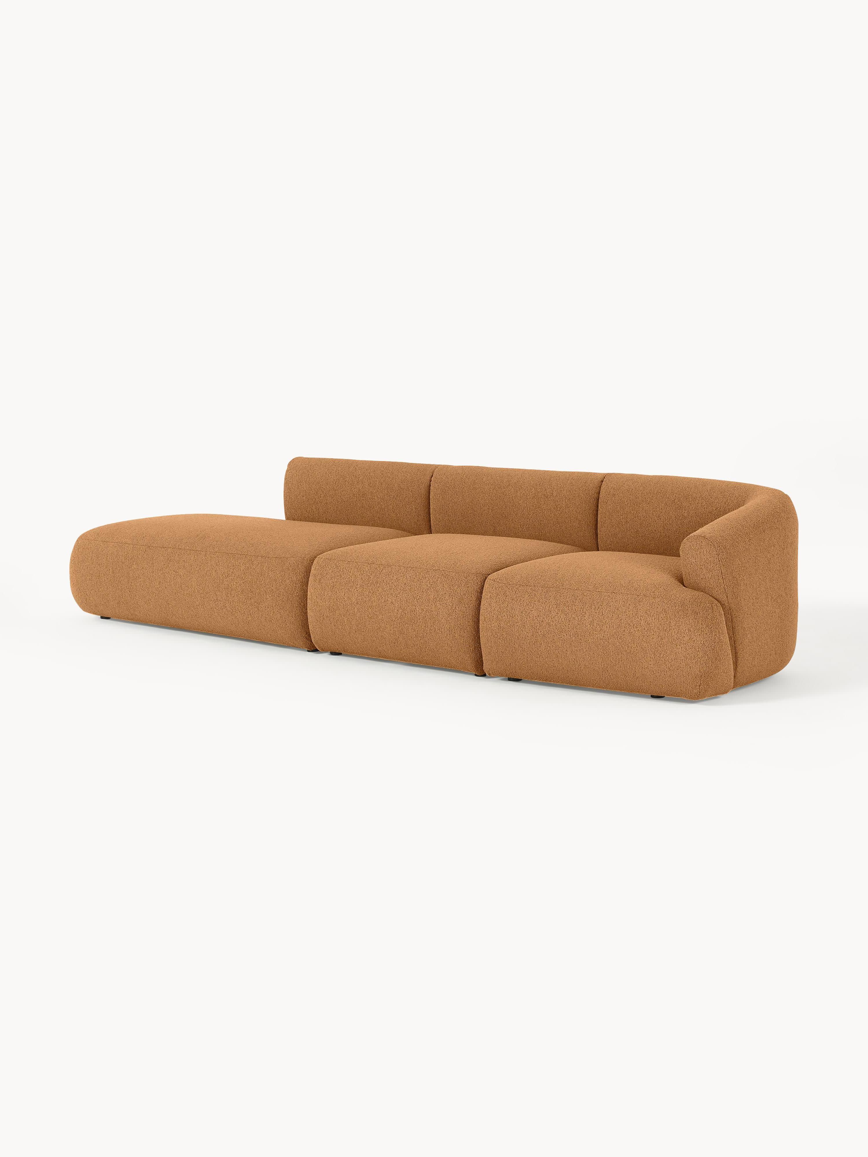 Sofia Modular Bouclé Chaise (4-seater)
