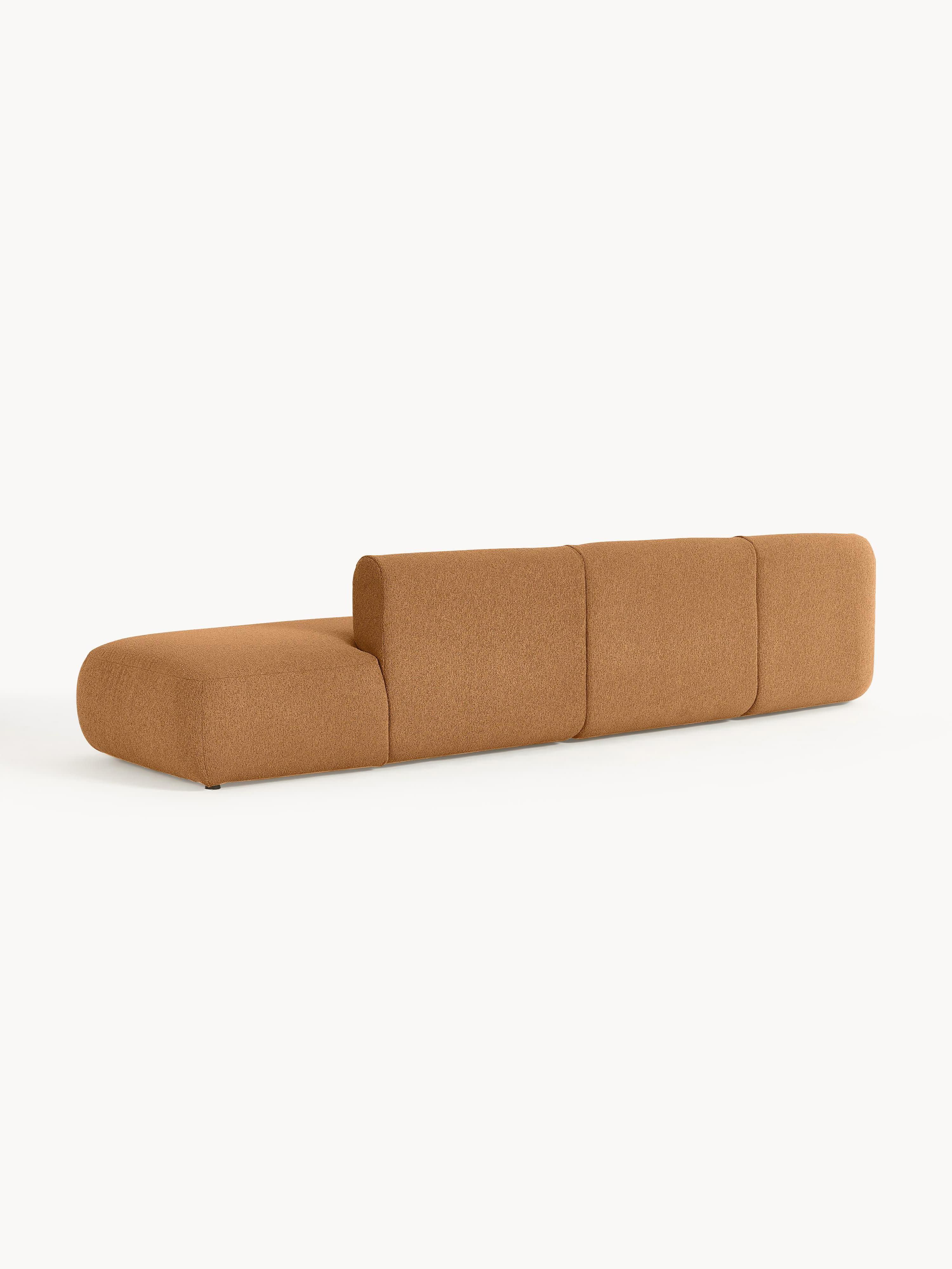 Sofia Modular Bouclé Chaise (4-seater)