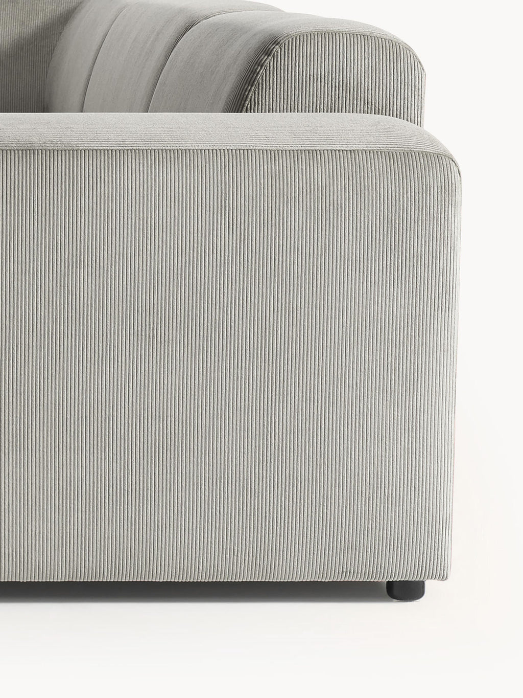 Melva XL Corduroy Corner Sofa