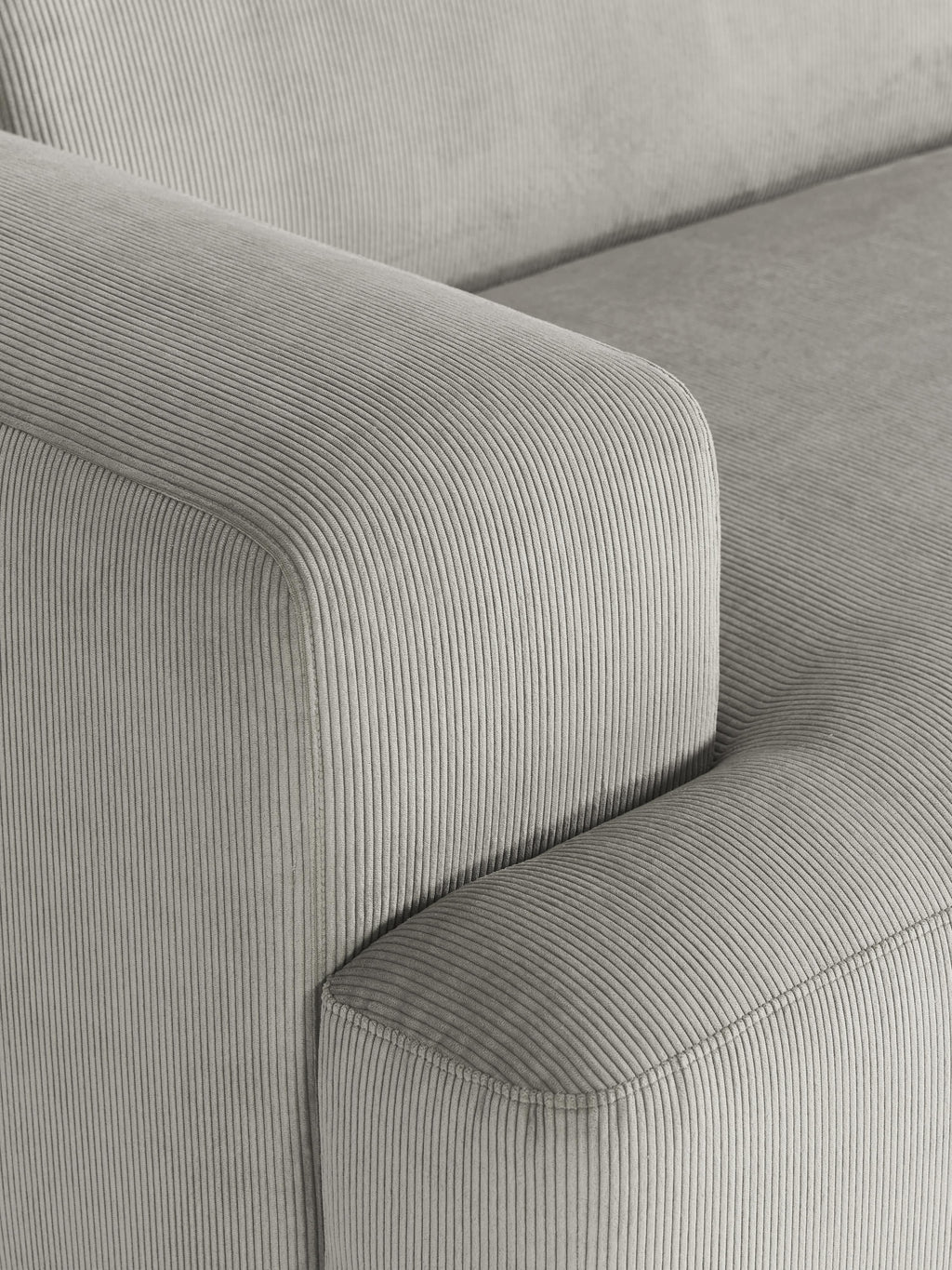 Melva XL Corduroy Corner Sofa